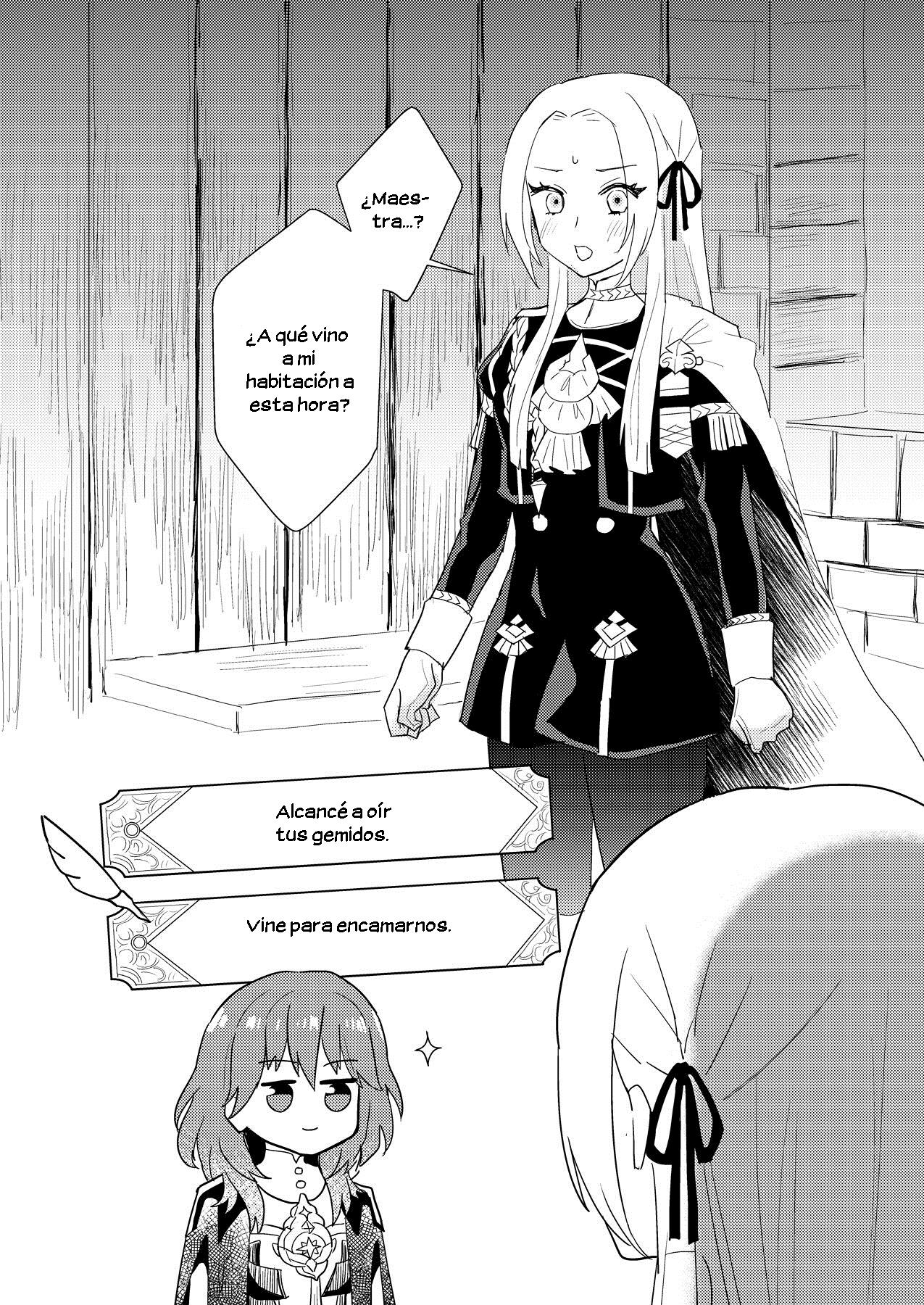 [Moyu Penguin Work] Night Raids (Fire Emblem Three Houses) [Spanish] [Nekomi Fans] image number 2