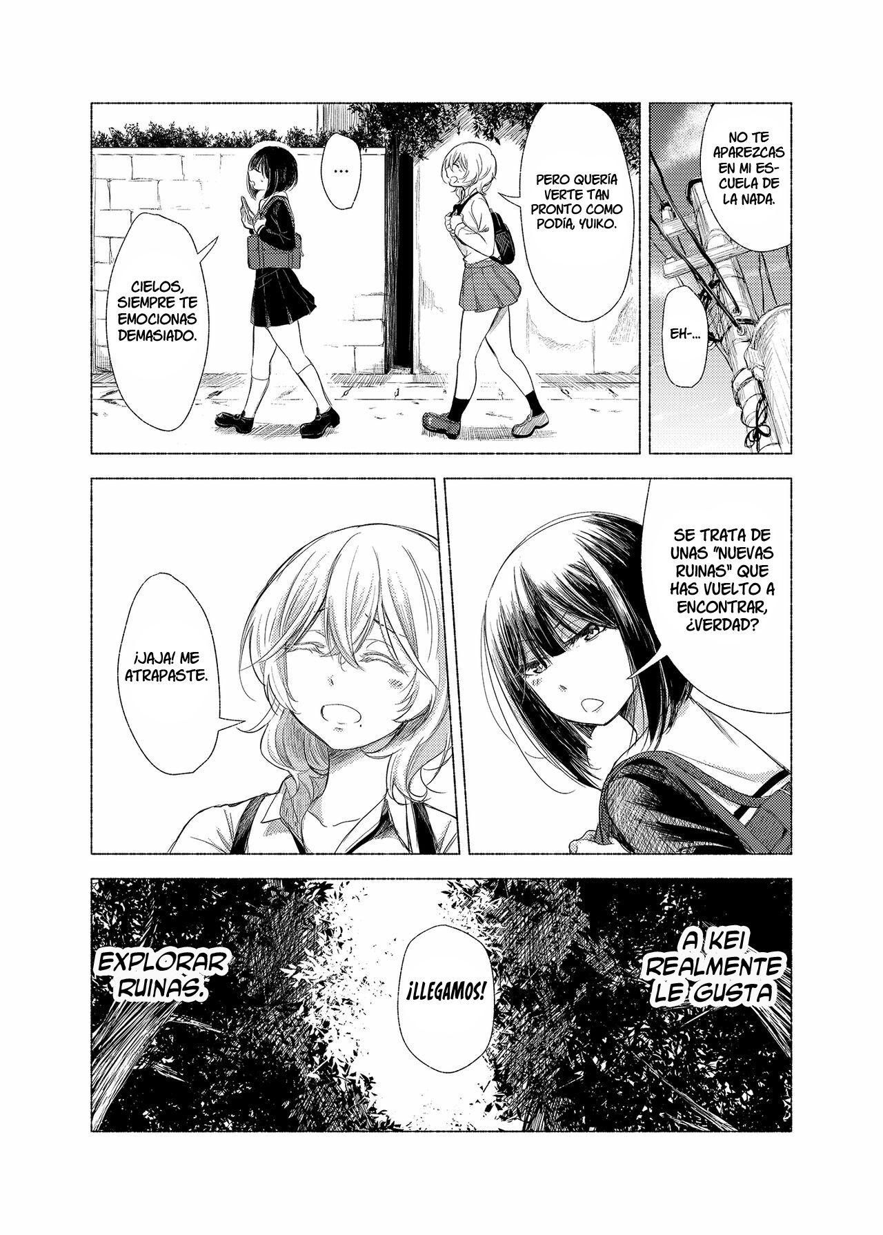 [Burakuradou (Takeshisu)] Haikyo x Yuri [Spanish] [INSOMNIA] [Digital] 이미지 번호 5