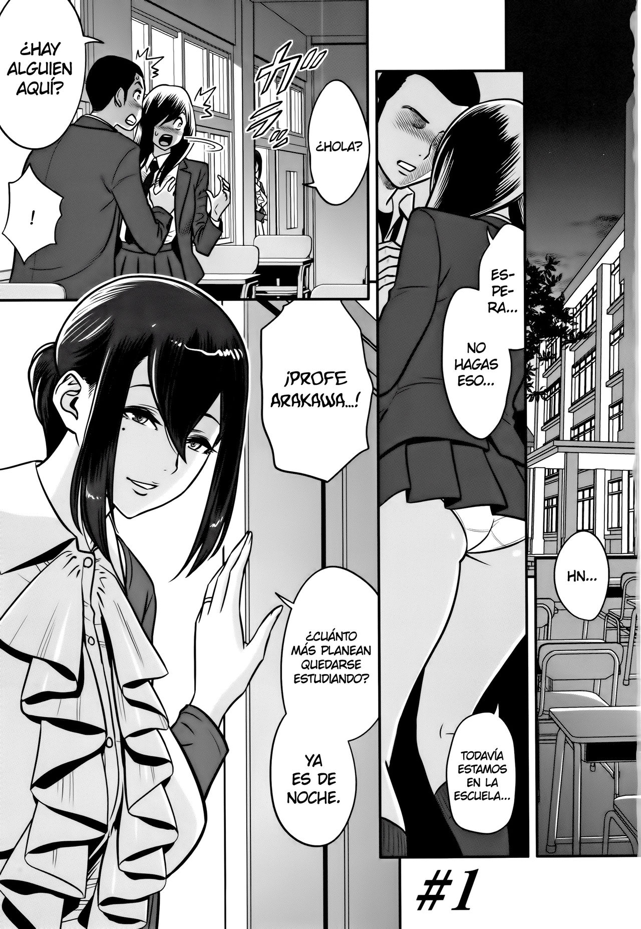 [Tatsunami Youtoku] Dankon Sousai -Hitozuma Koushi ga Netorareru made no Kiroku- #1 [Spanish] [K.A. Works] 图片编号 7