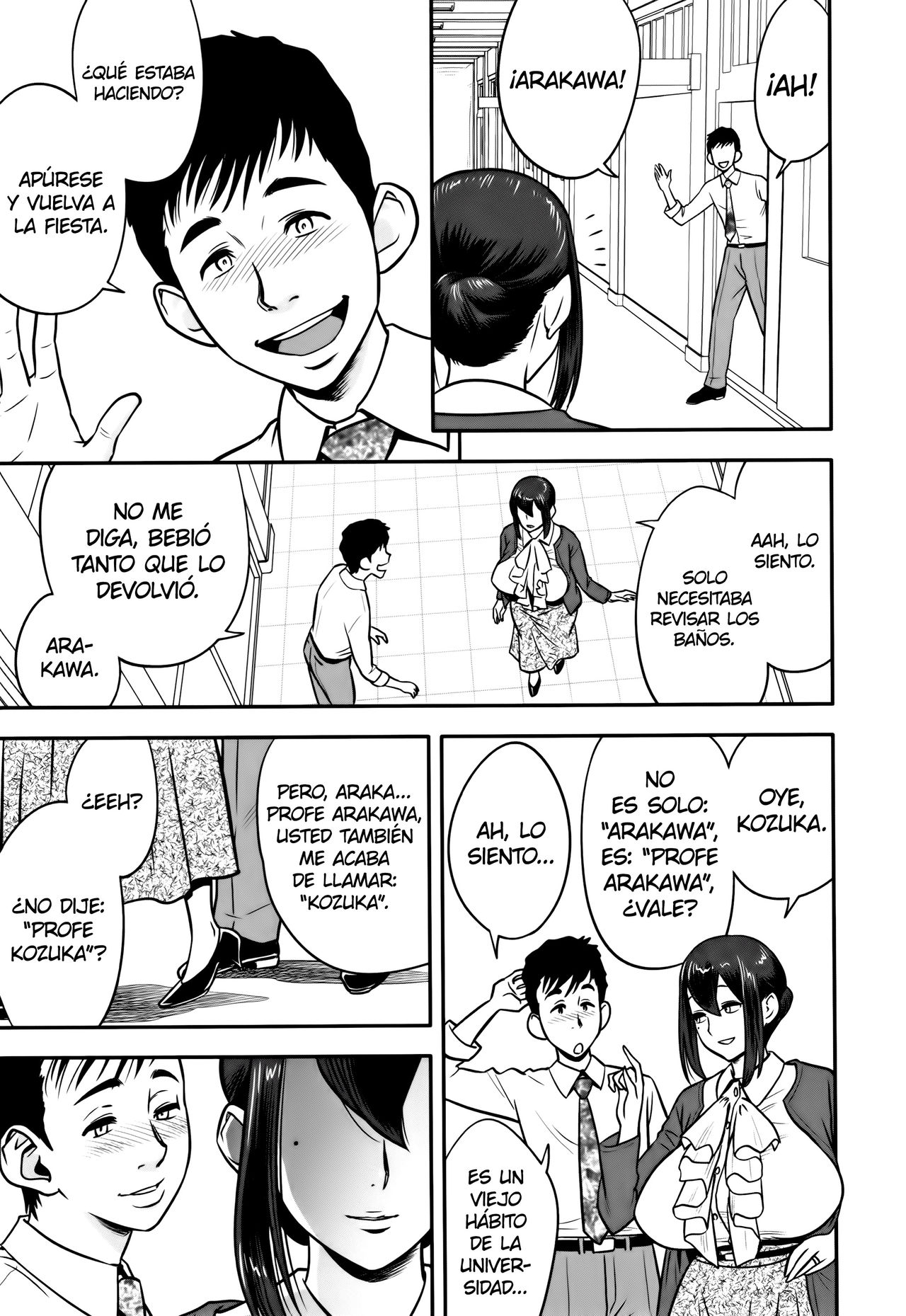 [Tatsunami Youtoku] Dankon Sousai -Hitozuma Koushi ga Netorareru made no Kiroku- #1 [Spanish] [K.A. Works] 图片编号 9