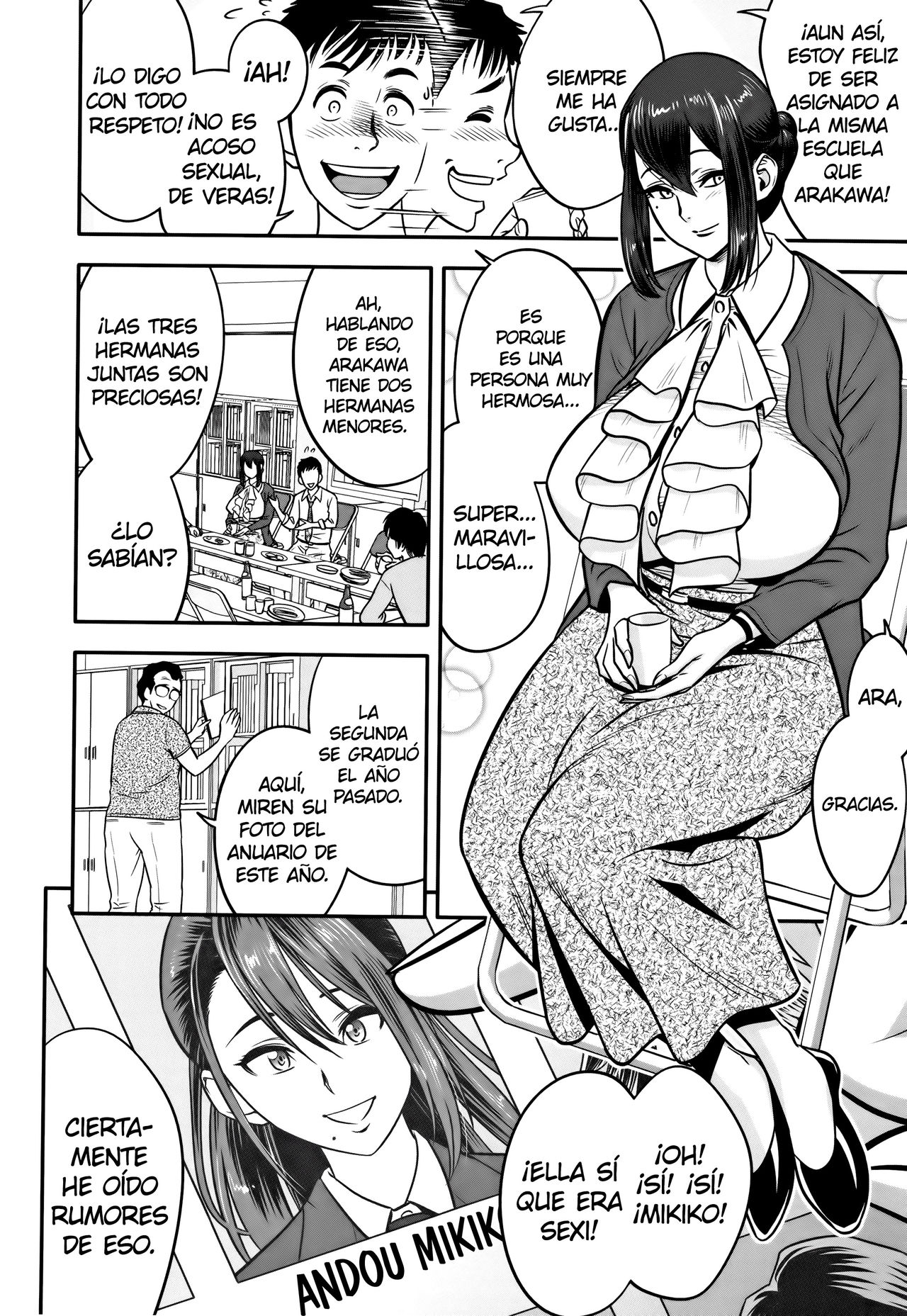 [Tatsunami Youtoku] Dankon Sousai -Hitozuma Koushi ga Netorareru made no Kiroku- #1 [Spanish] [K.A. Works] 图片编号 12