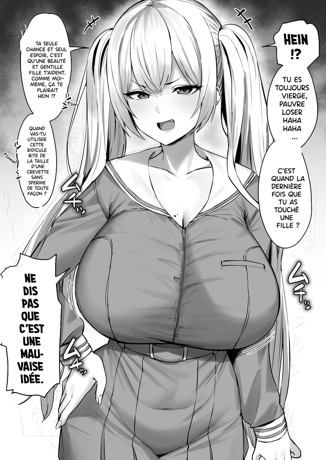 [Hotate-chan] Katte ni Doutei to Kanchigai Shite Kuru Kotekote no Tsundere Kinpatsu Twintail [french] 이미지 번호 1