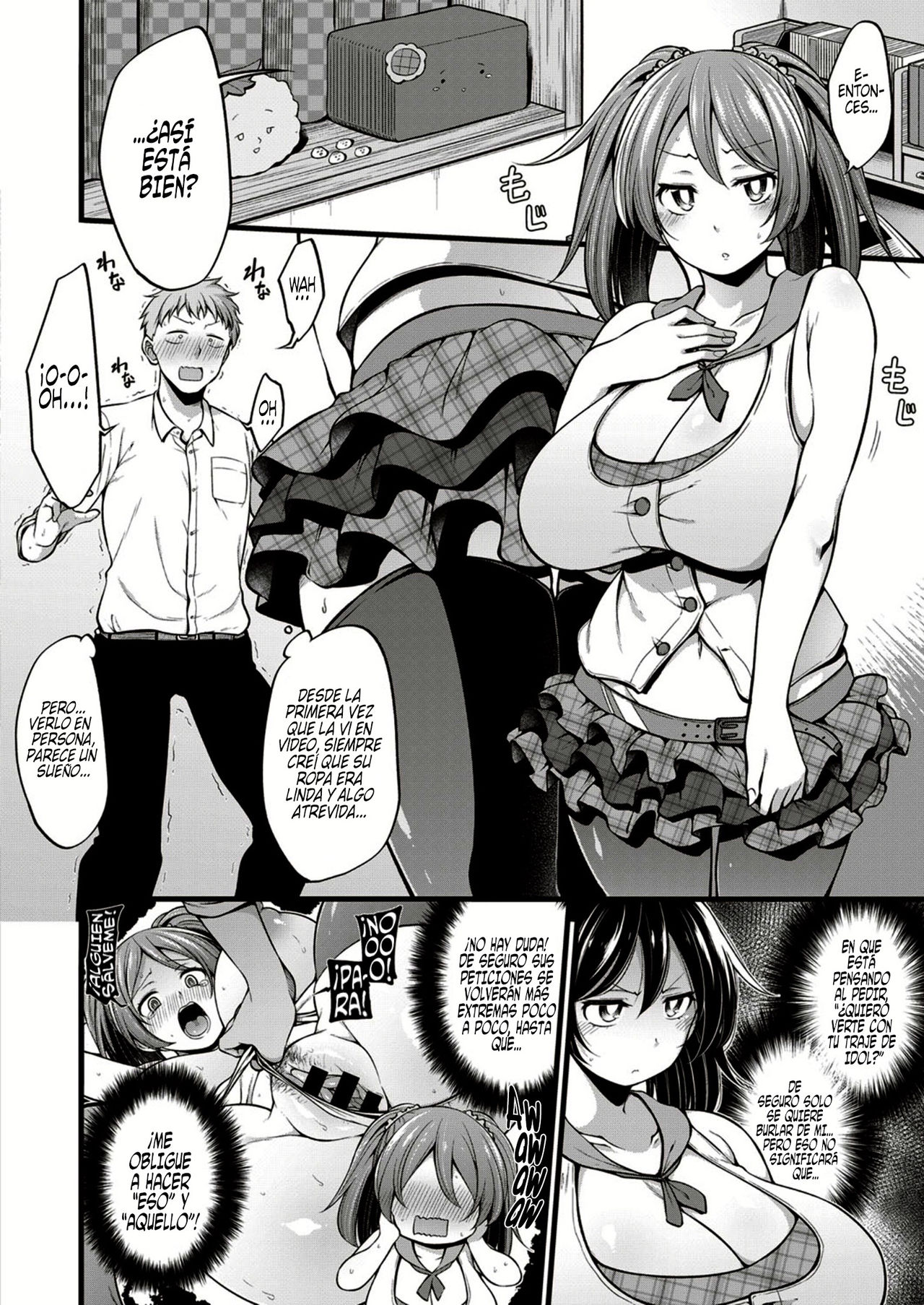 [Sirokuma] Omocha ni Sareru kurai nara! | ¡No te dejaré jugar conmigo! (COMIC ExE 10) [Spanish] [Centurion Scans] [Digital] image number 6