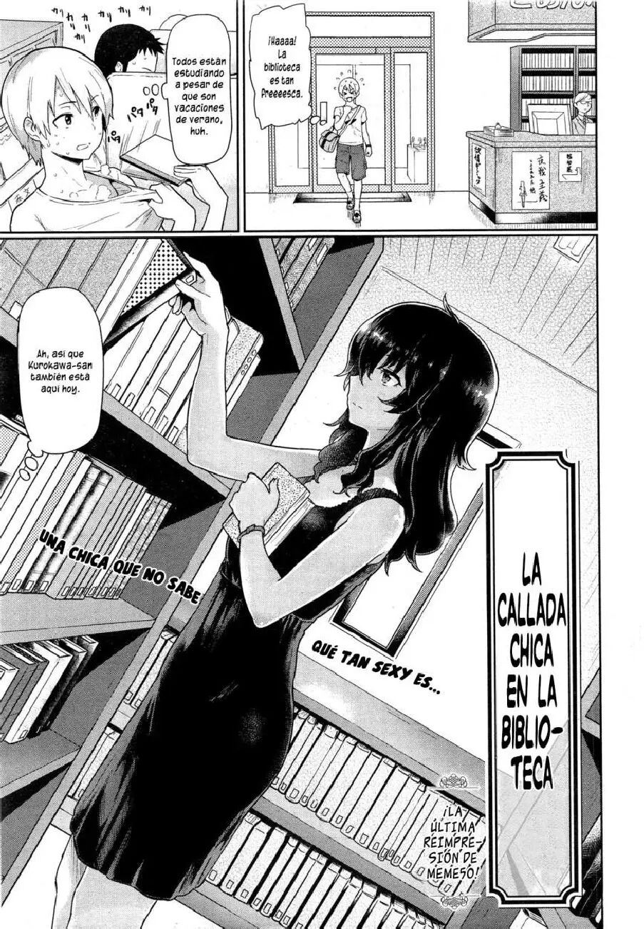 [Meme50] Shizuka na Toshokan no Kanojo | La Chica Callada en La Biblioteca (COMIC Shitsurakuten 2013-09) [Spanish] [Fmcangrejo] 画像番号 1
