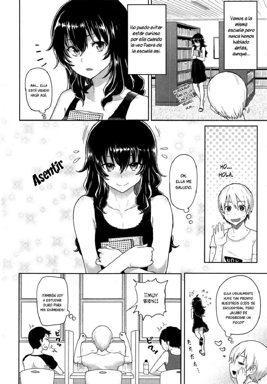 [Meme50] Shizuka na Toshokan no Kanojo | La Chica Callada en La Biblioteca (COMIC Shitsurakuten 2013-09) [Spanish] [Fmcangrejo] 画像番号 2