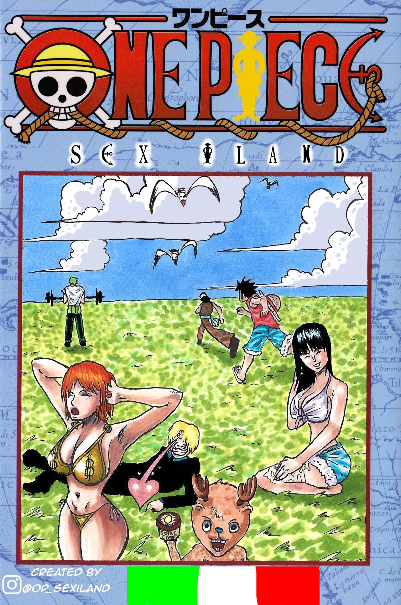 l'Isola del sesso (One piece ) Italian Bildnummer 1