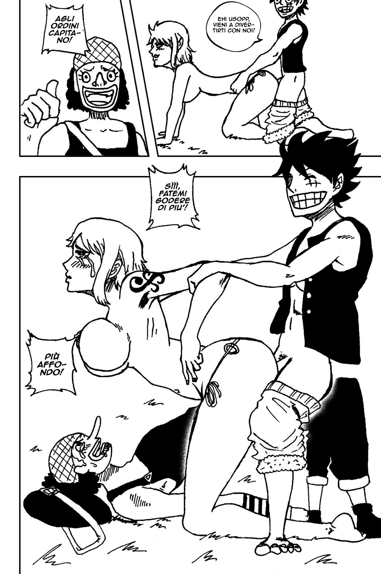 l'Isola del sesso (One piece ) Italian Bildnummer 6