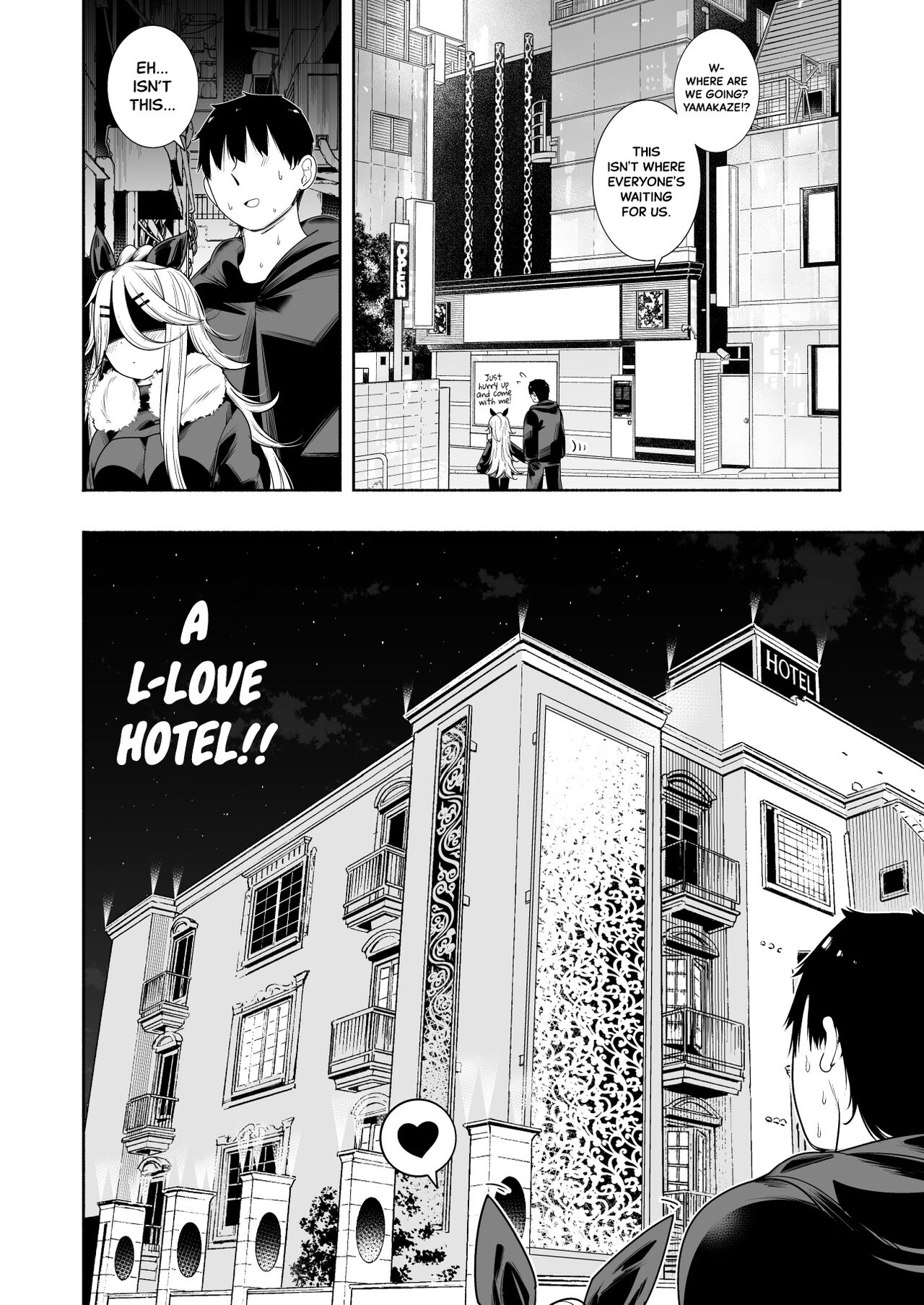 [Toto-taste (Suzuki Toto)] Yamakaze-chan to LoveHo de Icha Love Kozukuri Sex | Lovey-dovey Baby-making Sex with Yamakaze at a Love Hotel (Kantai Collection -KanColle-) [English] [Black Grimoires] [Digital] imagen número 9