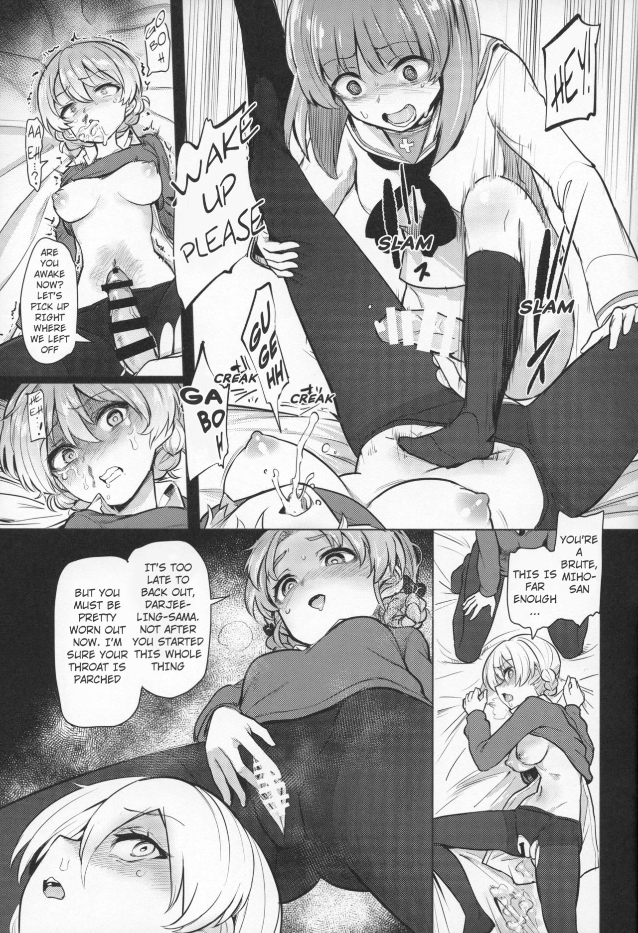 [Yakitate Jamaica (Aomushi)] Chinpo Yakuza Miporin 4 Koucha Kairaku Choukyou Hen | Chinpo Yakuza Miporin 4 Black Tea Slave Training (Girls und Panzer) [English] [Moon Technology Translations] [2019-08-24] imagen número 16