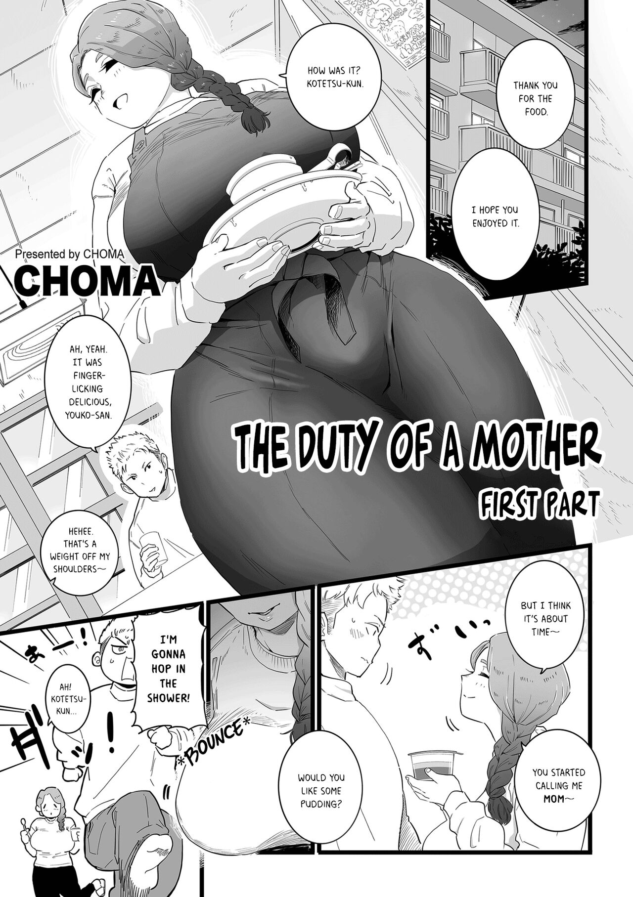 [CHOMA] Mama Haha Tsukushi Zenpen | The duty of a Mother ~First Part~ (COMIC Kuriberon DUMA 2023-03 Vol.46) [English] [BeautyNights] première image