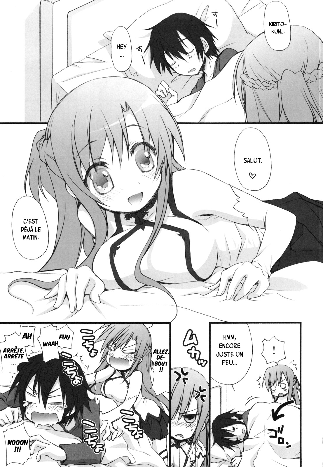 (C82) [Jyaraya (Morishima Petit)] Netoge Yome (Sword Art Online) [French] {SAXtrad} 이미지 번호 4