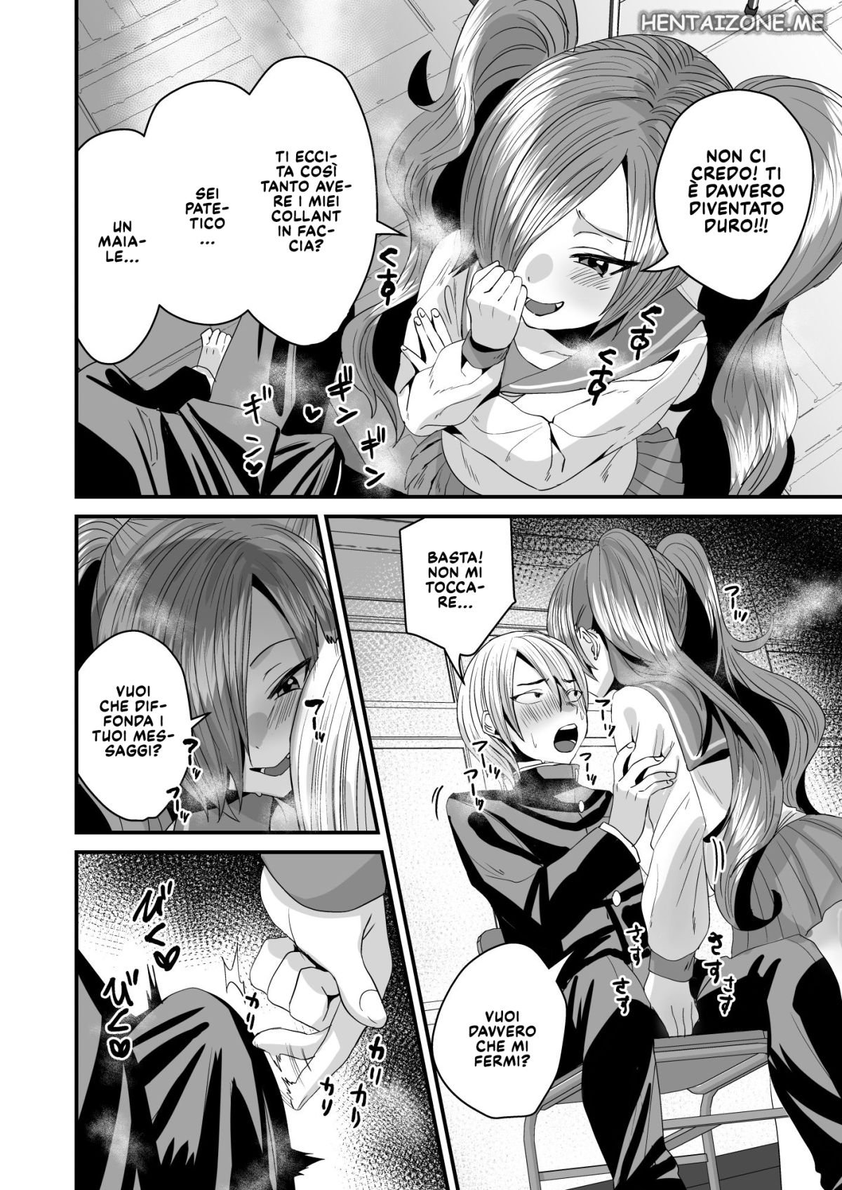 [Sister Mytory (Miginohito Mitsuru)] Makeinu Senpai, Fukujuu shite kudasai | Addestratrice di Maiali [Italian] 图片编号 5