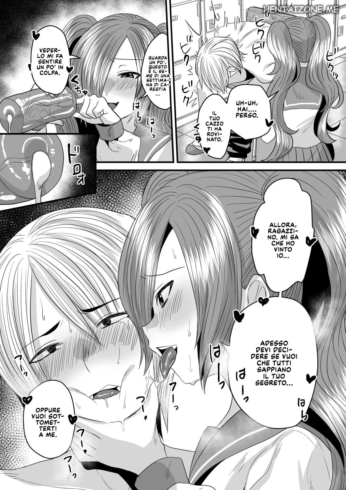 [Sister Mytory (Miginohito Mitsuru)] Makeinu Senpai, Fukujuu shite kudasai | Addestratrice di Maiali [Italian] 图片编号 16