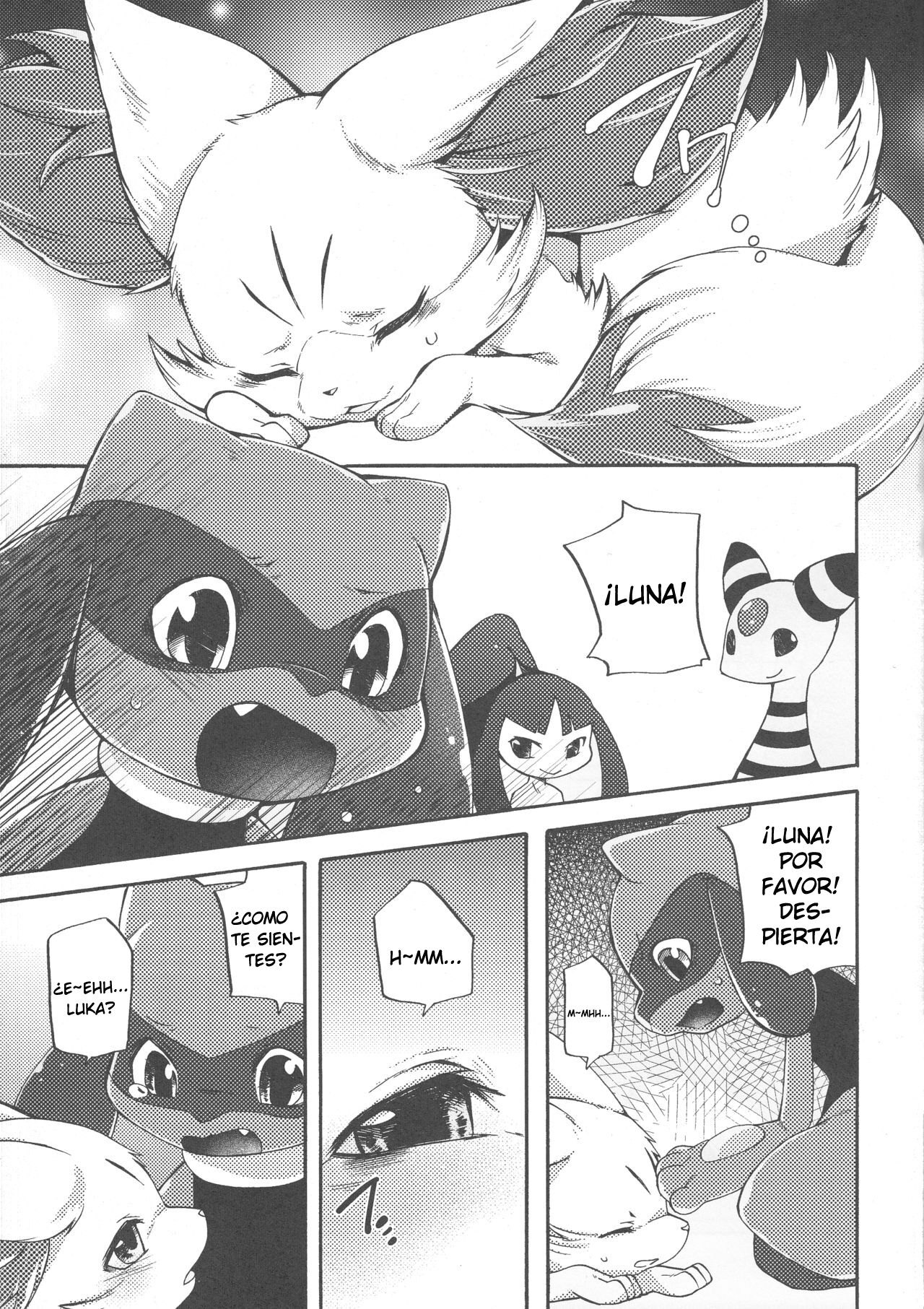 (C89) [Dogear (Inumimi Moeta)] Korekara wa Zutto Issho | From Now On, We'll Always Be Together (Pokémon Mystery Dungeon) [Spanish] 이미지 번호 4