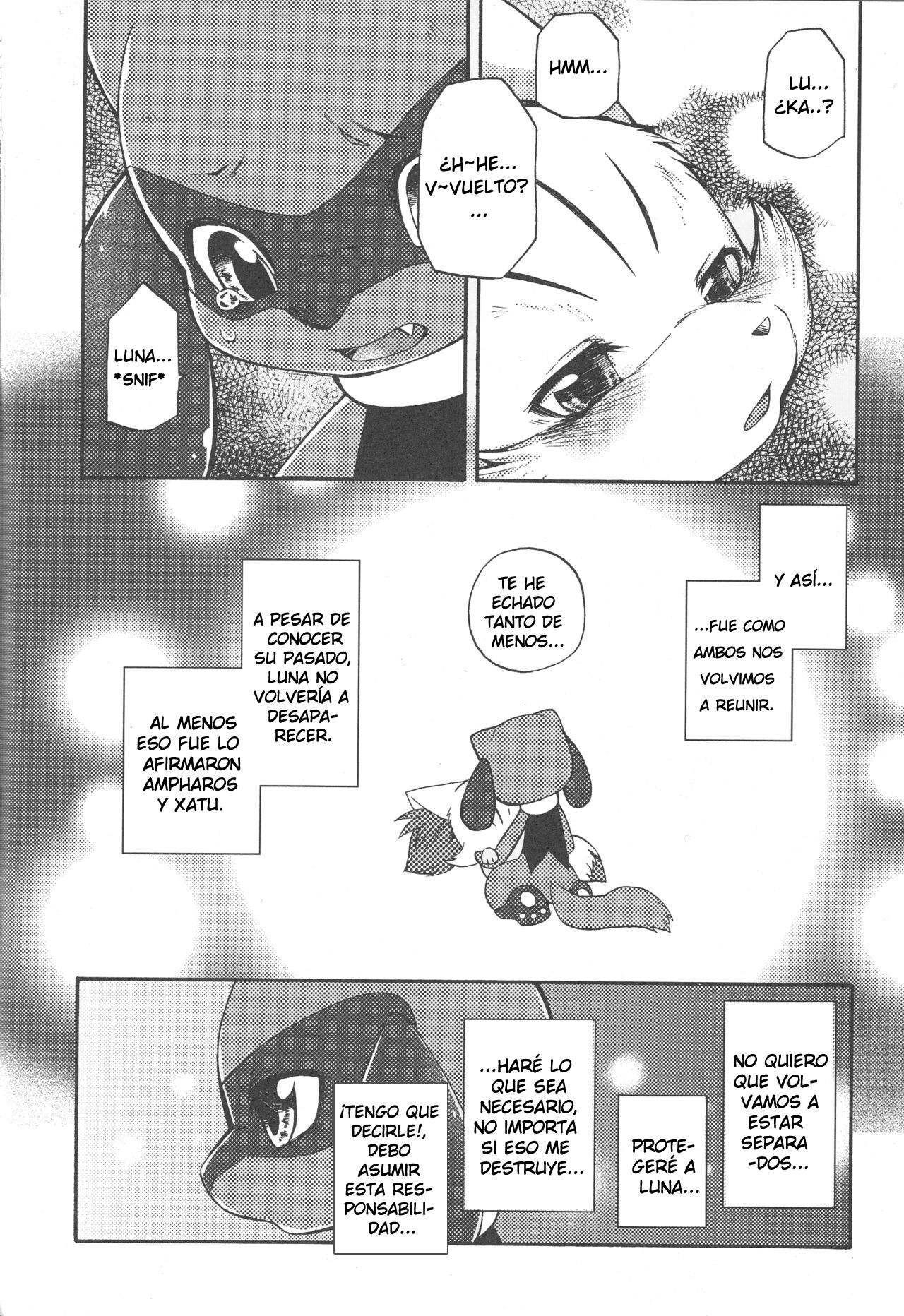 (C89) [Dogear (Inumimi Moeta)] Korekara wa Zutto Issho | From Now On, We'll Always Be Together (Pokémon Mystery Dungeon) [Spanish] 이미지 번호 5