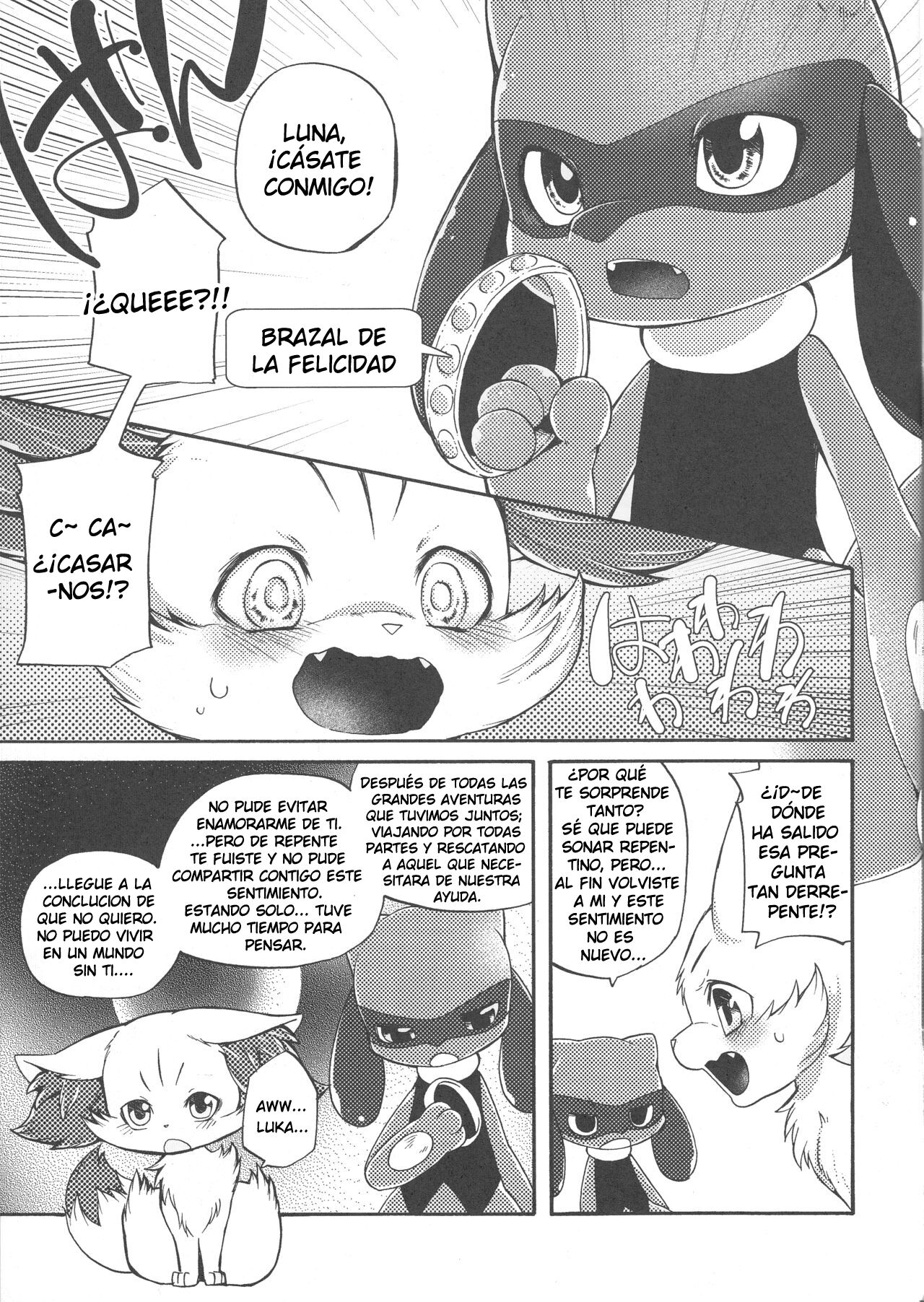 (C89) [Dogear (Inumimi Moeta)] Korekara wa Zutto Issho | From Now On, We'll Always Be Together (Pokémon Mystery Dungeon) [Spanish] 이미지 번호 6