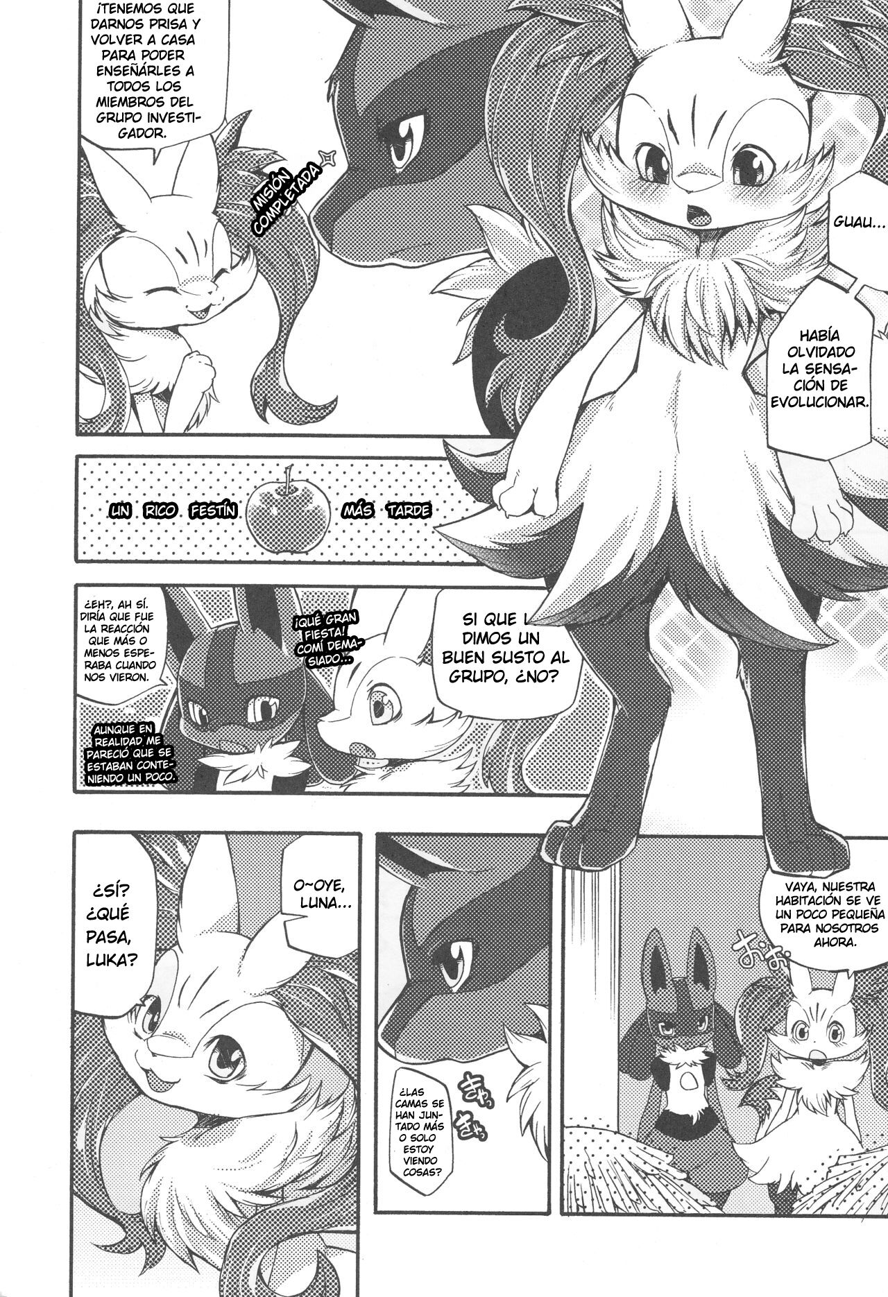 (C89) [Dogear (Inumimi Moeta)] Korekara wa Zutto Issho | From Now On, We'll Always Be Together (Pokémon Mystery Dungeon) [Spanish] 이미지 번호 9