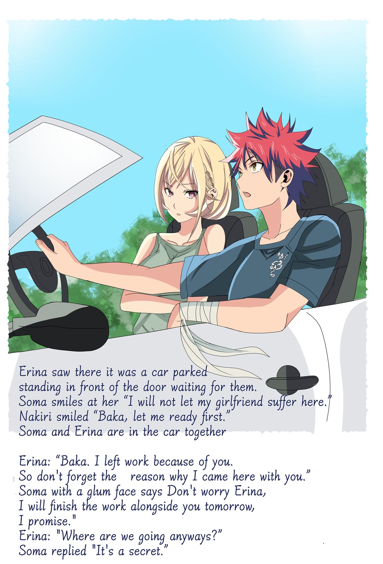 [ Hiyori chan] Soma and Erina summer vacation(Shokugeki no Soma) Bildnummer 6