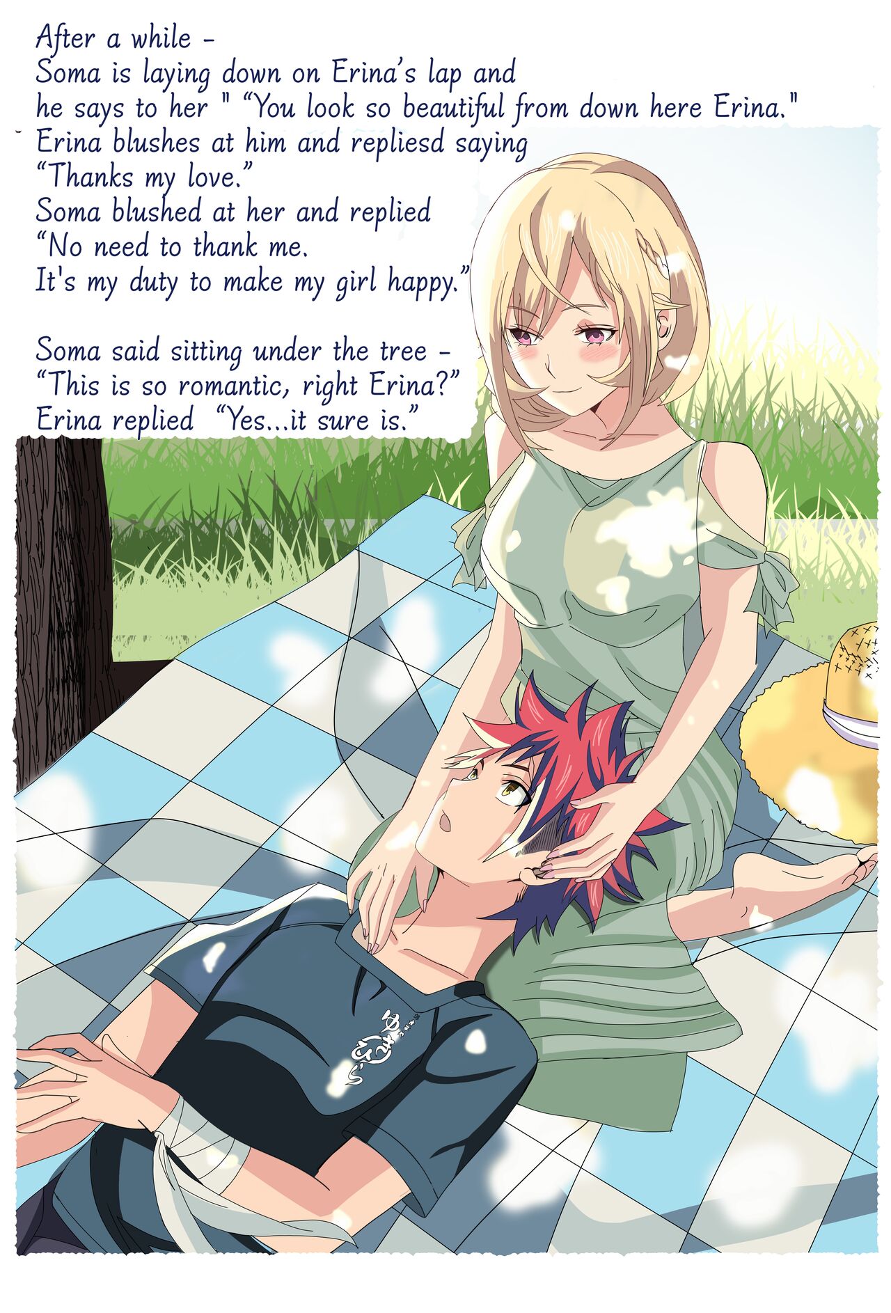 [ Hiyori chan] Soma and Erina summer vacation(Shokugeki no Soma) Bildnummer 8