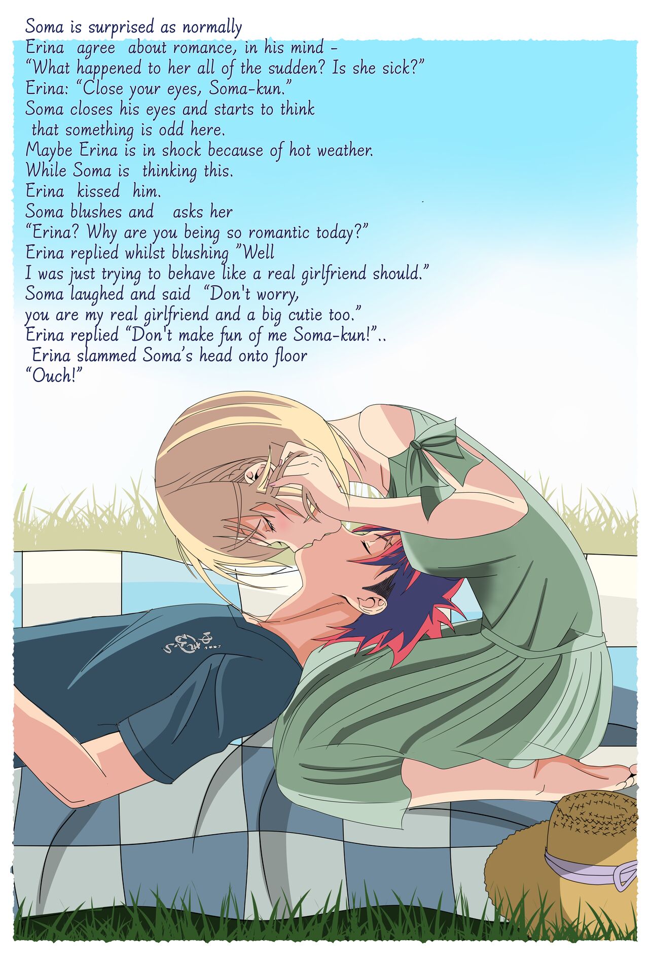 [ Hiyori chan] Soma and Erina summer vacation(Shokugeki no Soma) Bildnummer 9