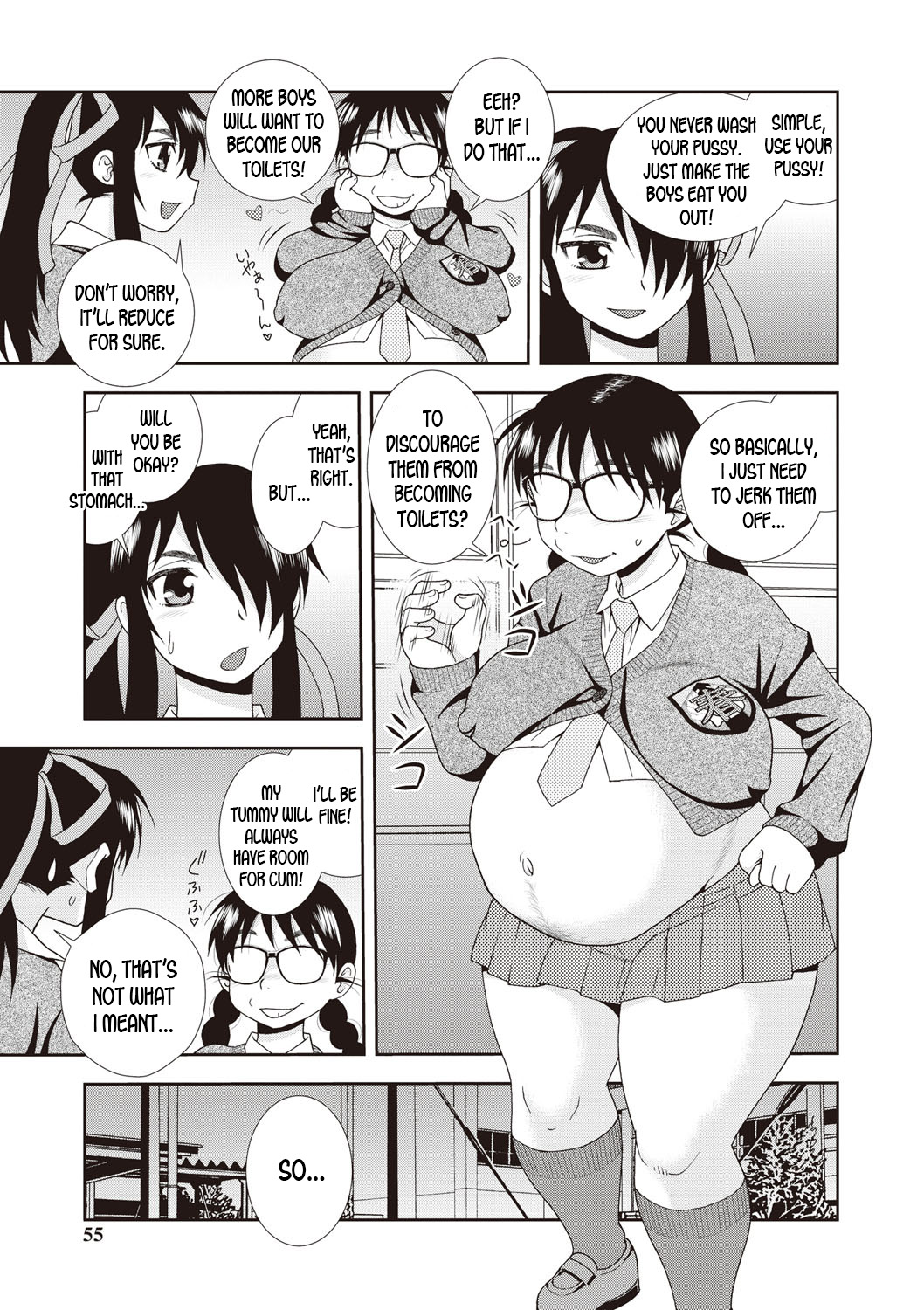 [Shinozaki Rei] St Harukawa Academy's Strange Tales (Mesubuta JK Nikubenki!!!) [English] [desudesu] [Digital] (Decensored) image number 3