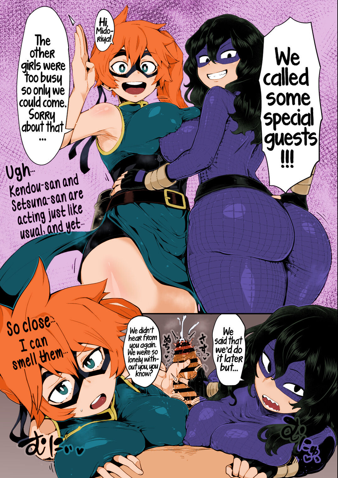 [slime_eer (Nutaunagi)] Boku to Nottori Villain Nakademia Vol. 4 | My, and the body-snatcher villain's Creampiedemia Vol. 4 (Boku no Hero Academia) [English] [Hikari no Kaze] [Colorized Miss One Life] [Digital] [Continues 1/3] image number 6