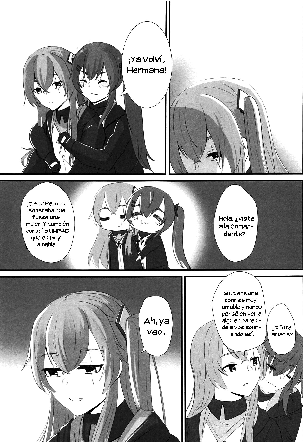 (C95) [Senba] Watashi no 45-nee wa Hitori dake! (Girls' Frontline) [Spanish] [Nekomi Fans] 画像番号 6