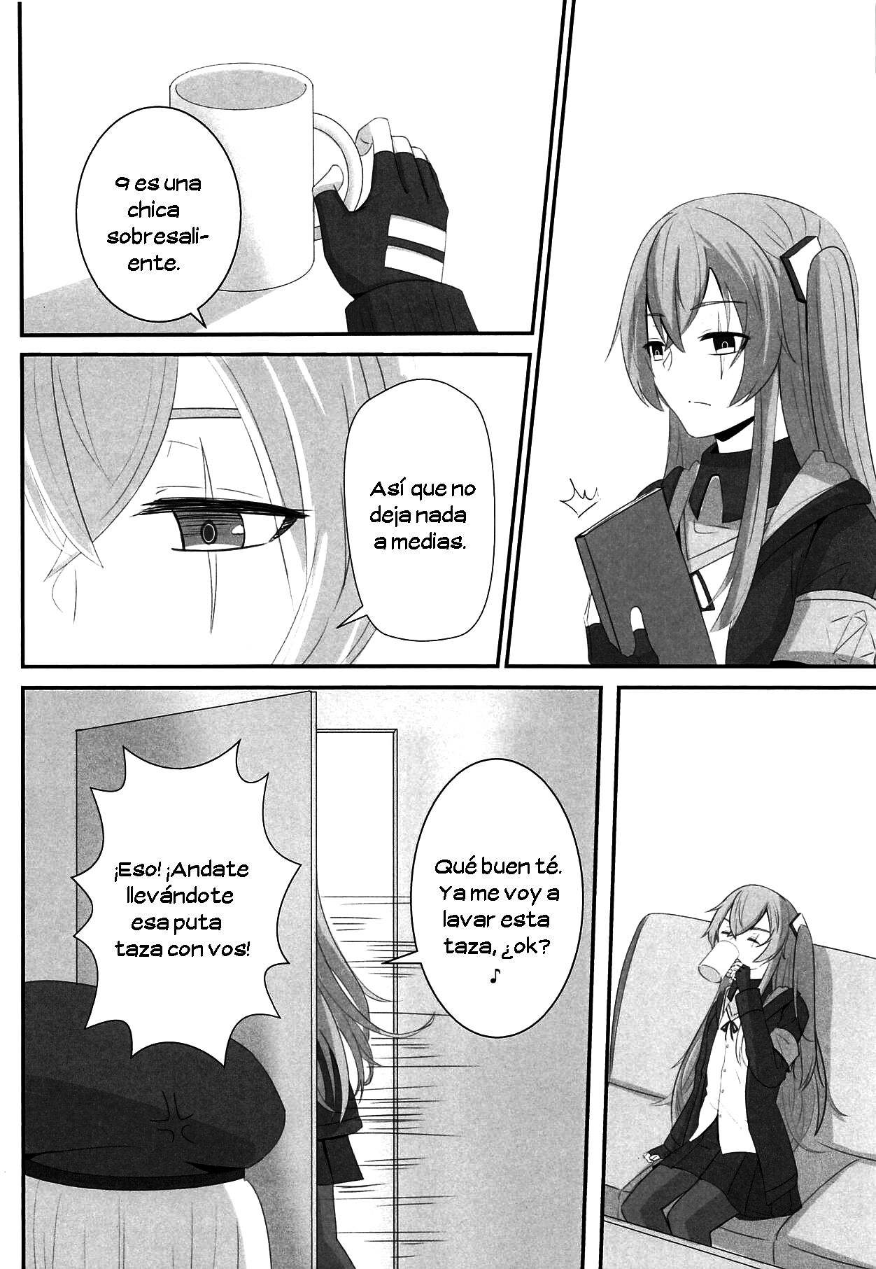 (C95) [Senba] Watashi no 45-nee wa Hitori dake! (Girls' Frontline) [Spanish] [Nekomi Fans] 画像番号 13