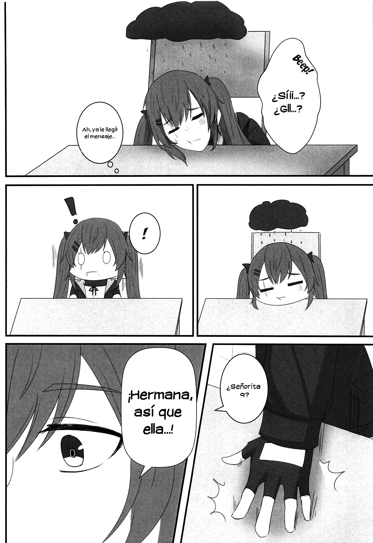 (C95) [Senba] Watashi no 45-nee wa Hitori dake! (Girls' Frontline) [Spanish] [Nekomi Fans] 画像番号 17