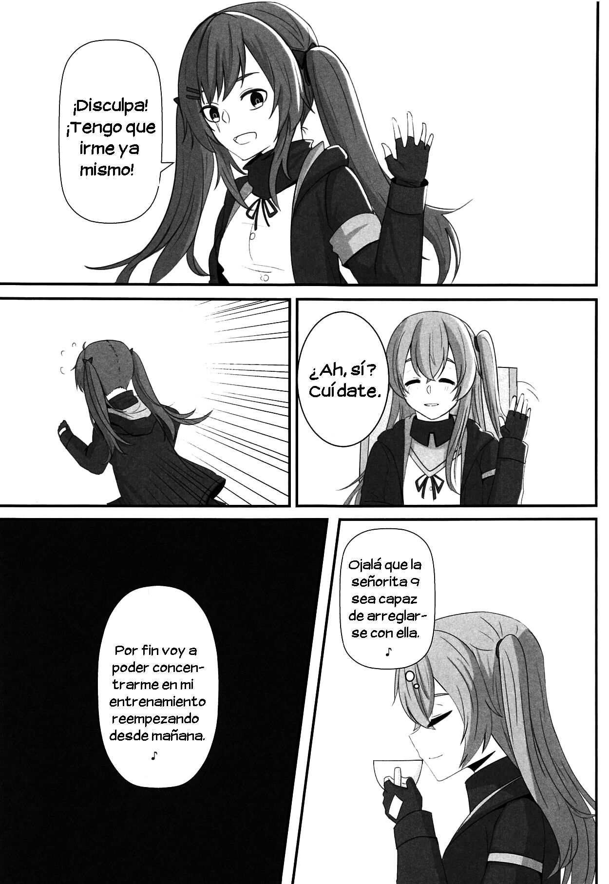(C95) [Senba] Watashi no 45-nee wa Hitori dake! (Girls' Frontline) [Spanish] [Nekomi Fans] 画像番号 18
