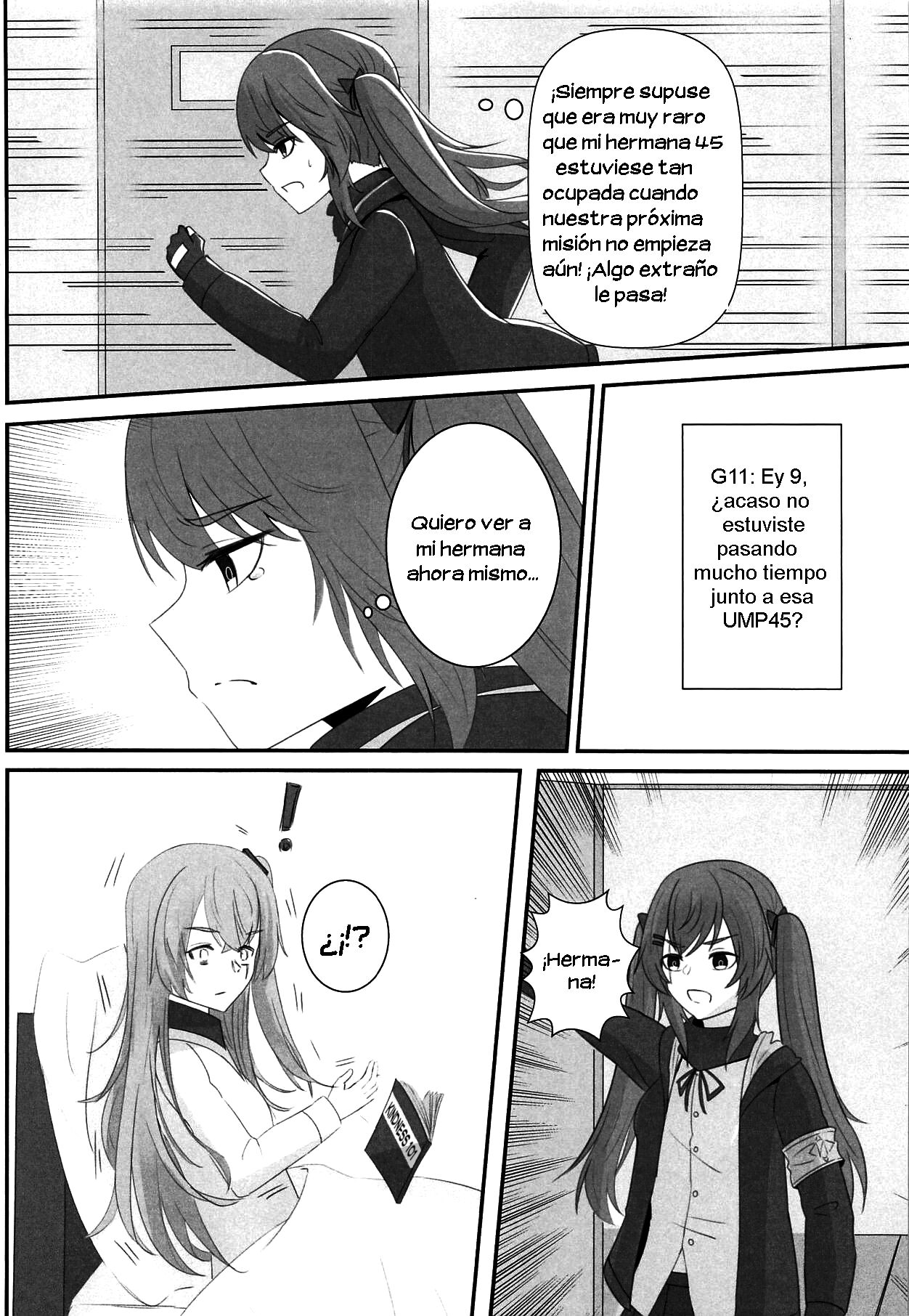 (C95) [Senba] Watashi no 45-nee wa Hitori dake! (Girls' Frontline) [Spanish] [Nekomi Fans] 画像番号 19