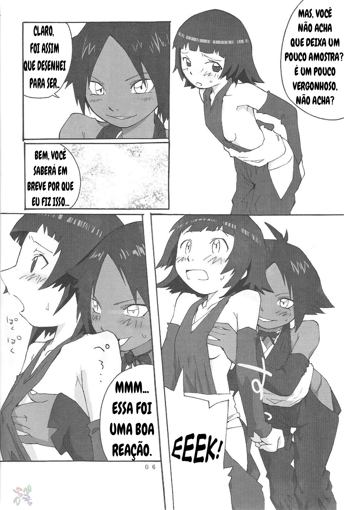 (C67) [Orange Milk Donuts (Mizu)] Yoruichi-sama (Bleach) [Portuguese-BR] 画像番号 5