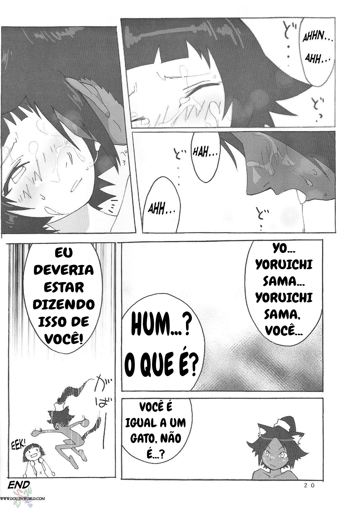 (C67) [Orange Milk Donuts (Mizu)] Yoruichi-sama (Bleach) [Portuguese-BR] Bildnummer 19