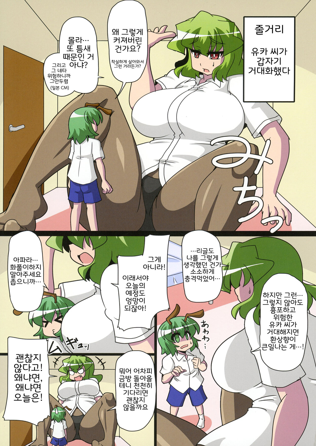 [Mousouzoku no Soukutsu (Akasode)] Tokumori! Yuuka-san (Touhou Project) [Korean] [LWND] [Digital] изображение № 2