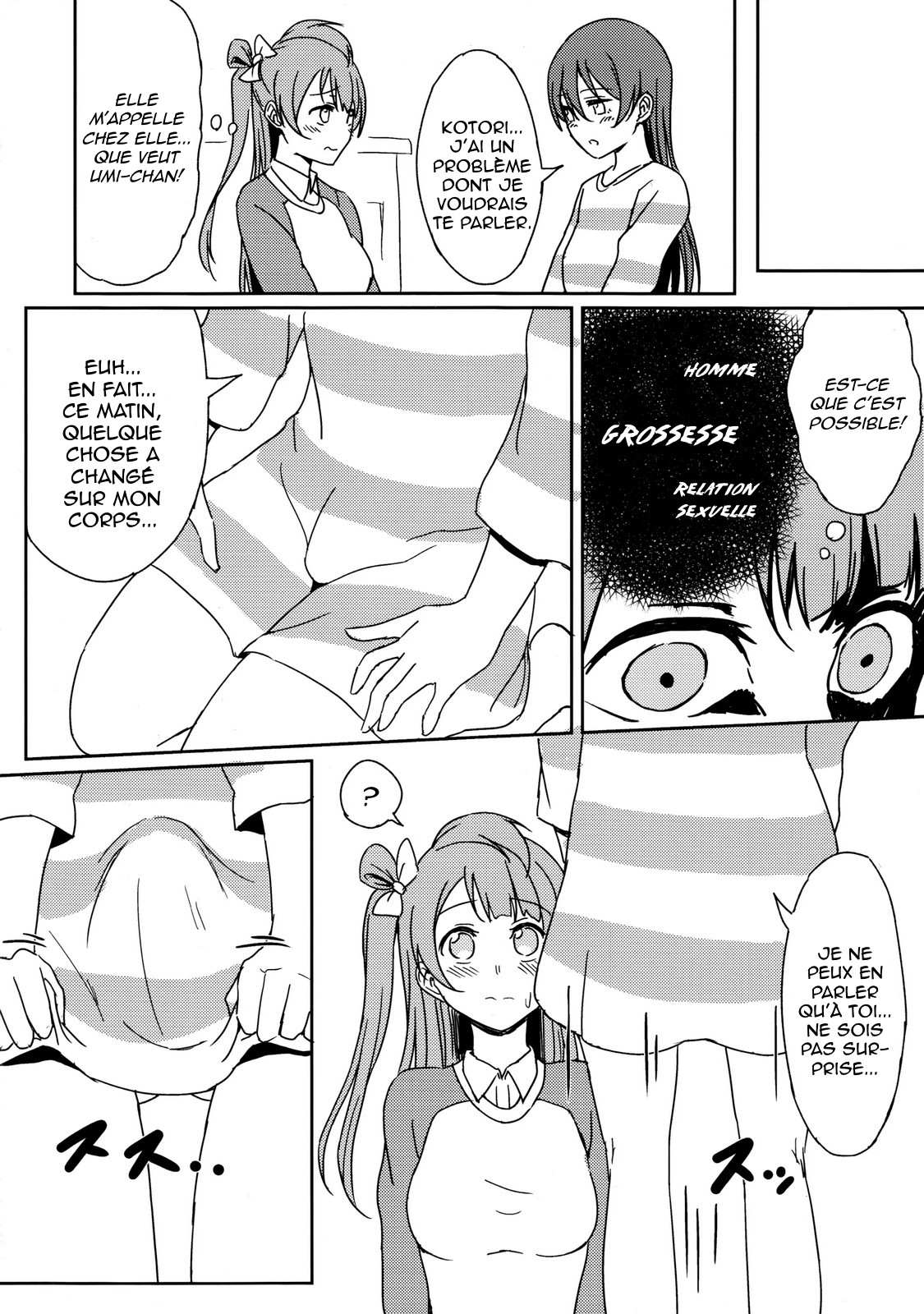 (C89) [Lipterrible (9chibiru)] Chick ToGetHer! | Ensemble, les poussins! (Love Live!) [French] [King-Xodia] image number 9