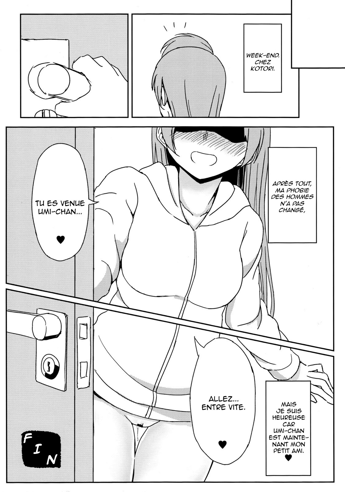 (C89) [Lipterrible (9chibiru)] Chick ToGetHer! | Ensemble, les poussins! (Love Live!) [French] [King-Xodia] image number 20