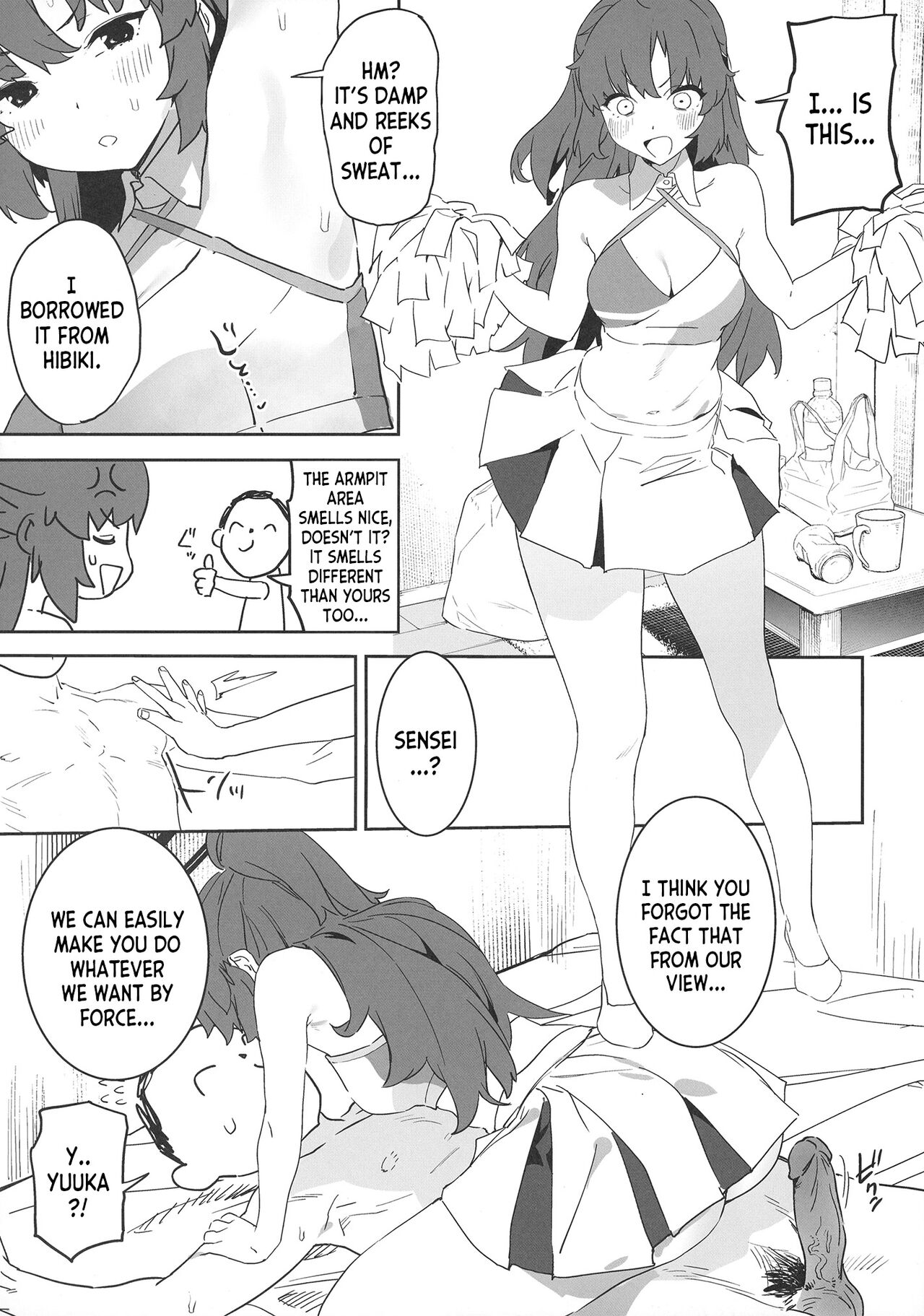 (C101) [Camrism (Kito Sakeru)] Shimi Ase Yuuka no Mure Momo Manko (Blue Archive) [English] [desudesu] изображение № 19