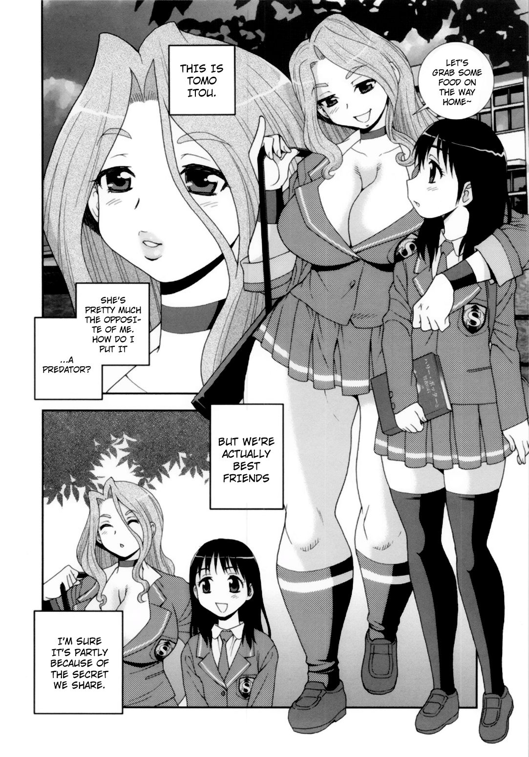 [Shinozaki Rei] Meg to Tomo _ Meg and Tomo (Bitch Hole) [English] =LWB= (Decensored) 이미지 번호 2
