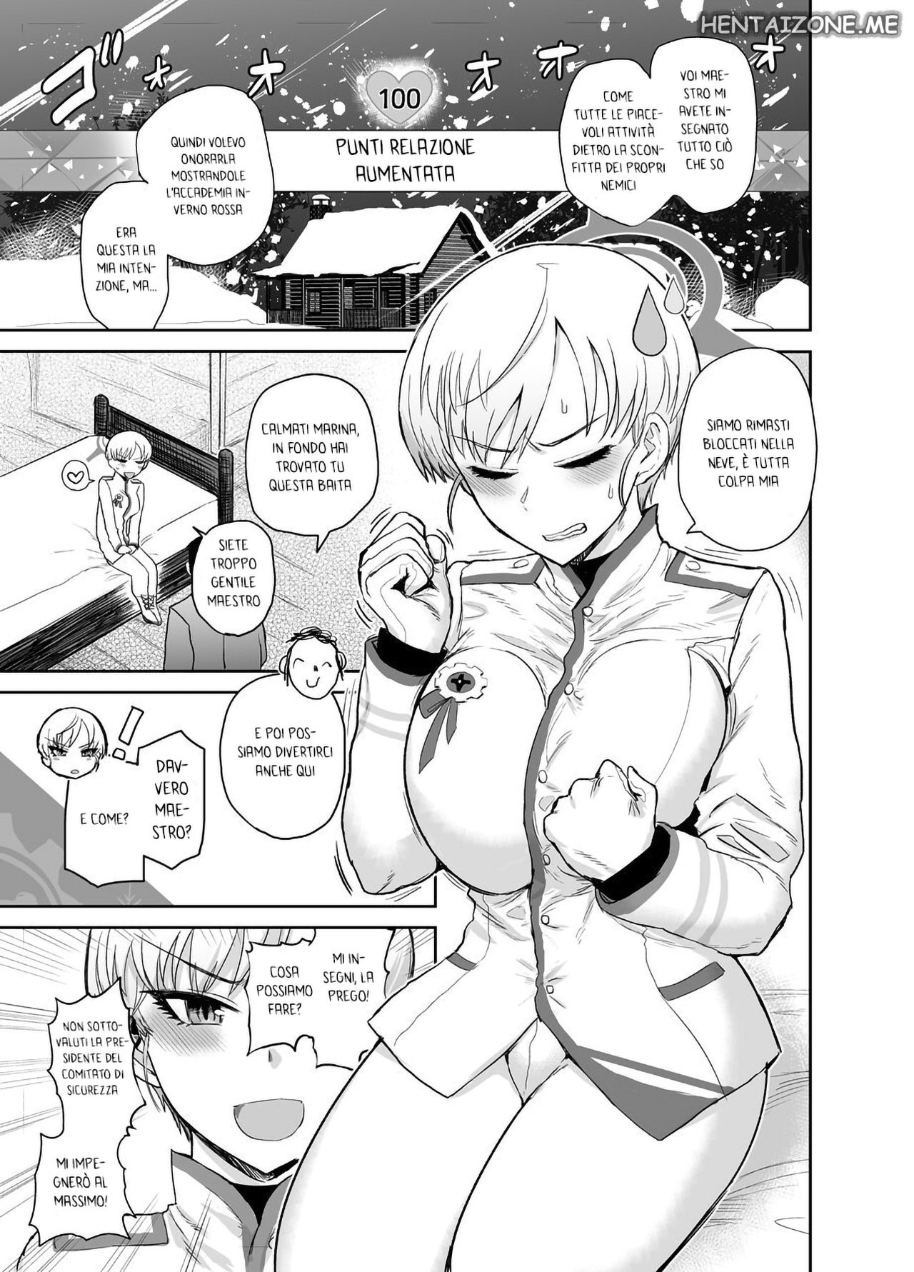 [EARRINGS BOM FACTORY (ICHIGAIN)] Totsugeki Yori Tanoshii Koto | Il Sesso è Meglio della Battaglia (Blue Archive) [Italian] [Digital] numero di immagine  2