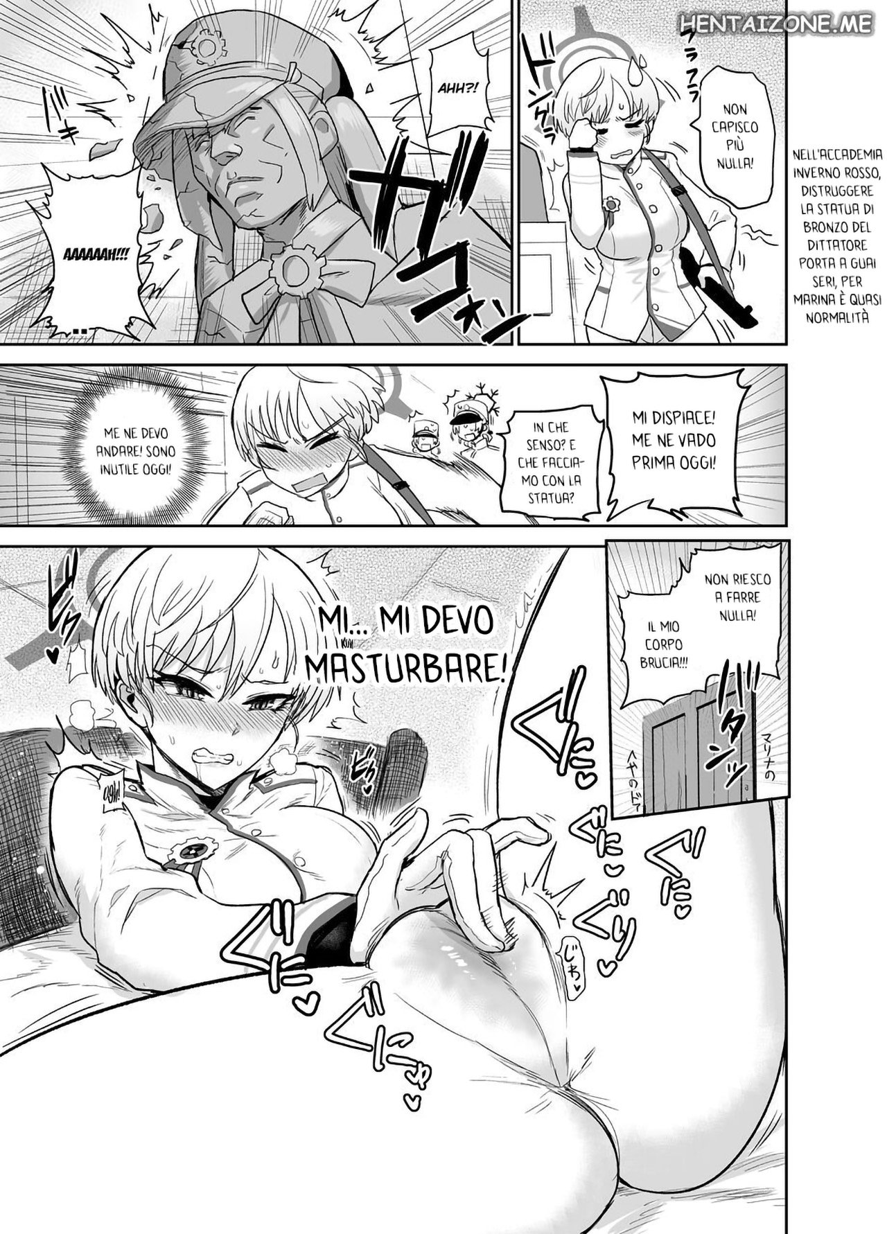 [EARRINGS BOM FACTORY (ICHIGAIN)] Totsugeki Yori Tanoshii Koto | Il Sesso è Meglio della Battaglia (Blue Archive) [Italian] [Digital] numero di immagine  6