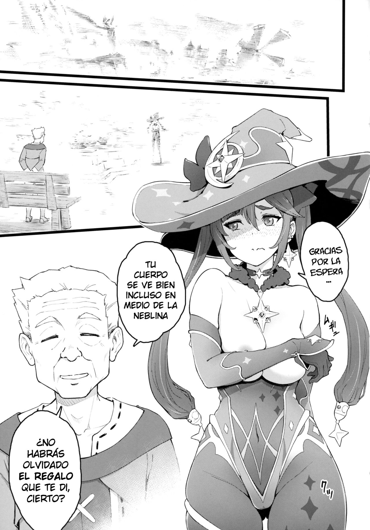 (C101) [Dish up (Warabi Yuuzou)] Mona-Gete 2 (Genshin Impact) [Spanish] [Lanerte] Bildnummer 2