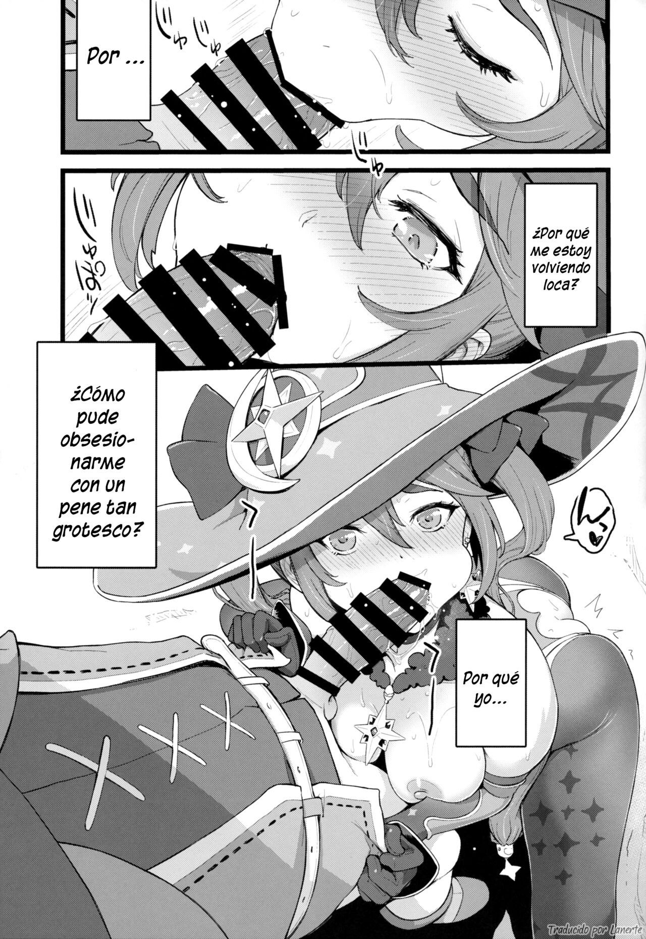 (C101) [Dish up (Warabi Yuuzou)] Mona-Gete 2 (Genshin Impact) [Spanish] [Lanerte] Bildnummer 6