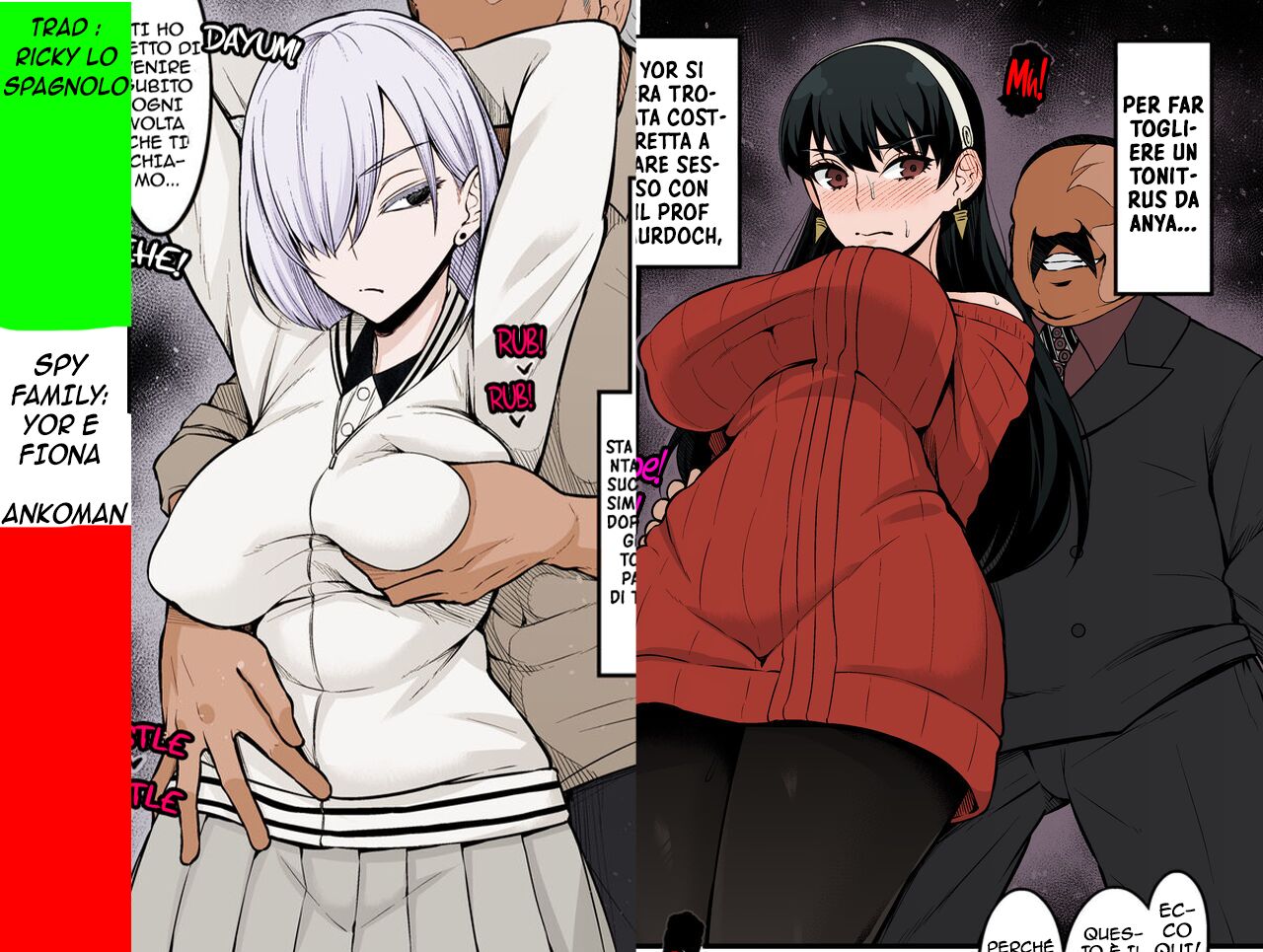 Yor e il Signor Murdoch e La divisa di lavoro di Nighfall ( Spy Family ) Italian [ Ankoman ] image number 1