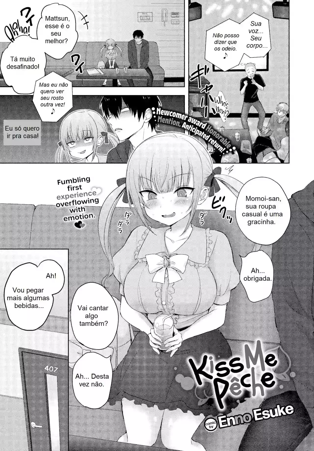 [Toono Esuke] Kiss Me Peche (Comic Bavel 2023-03) [Portuguese-BR] [Digital]