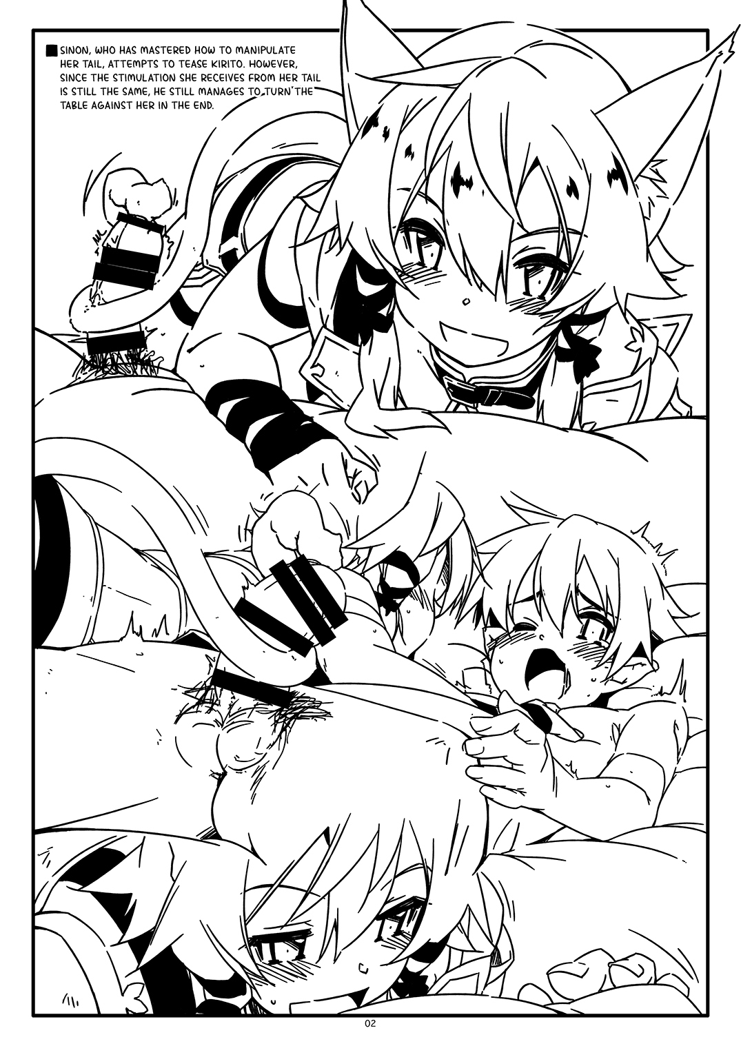 [Angyadow (Shikei)] Extra 76 (Sword Art Online) [English] {Hennojin} [Digital] image number 2