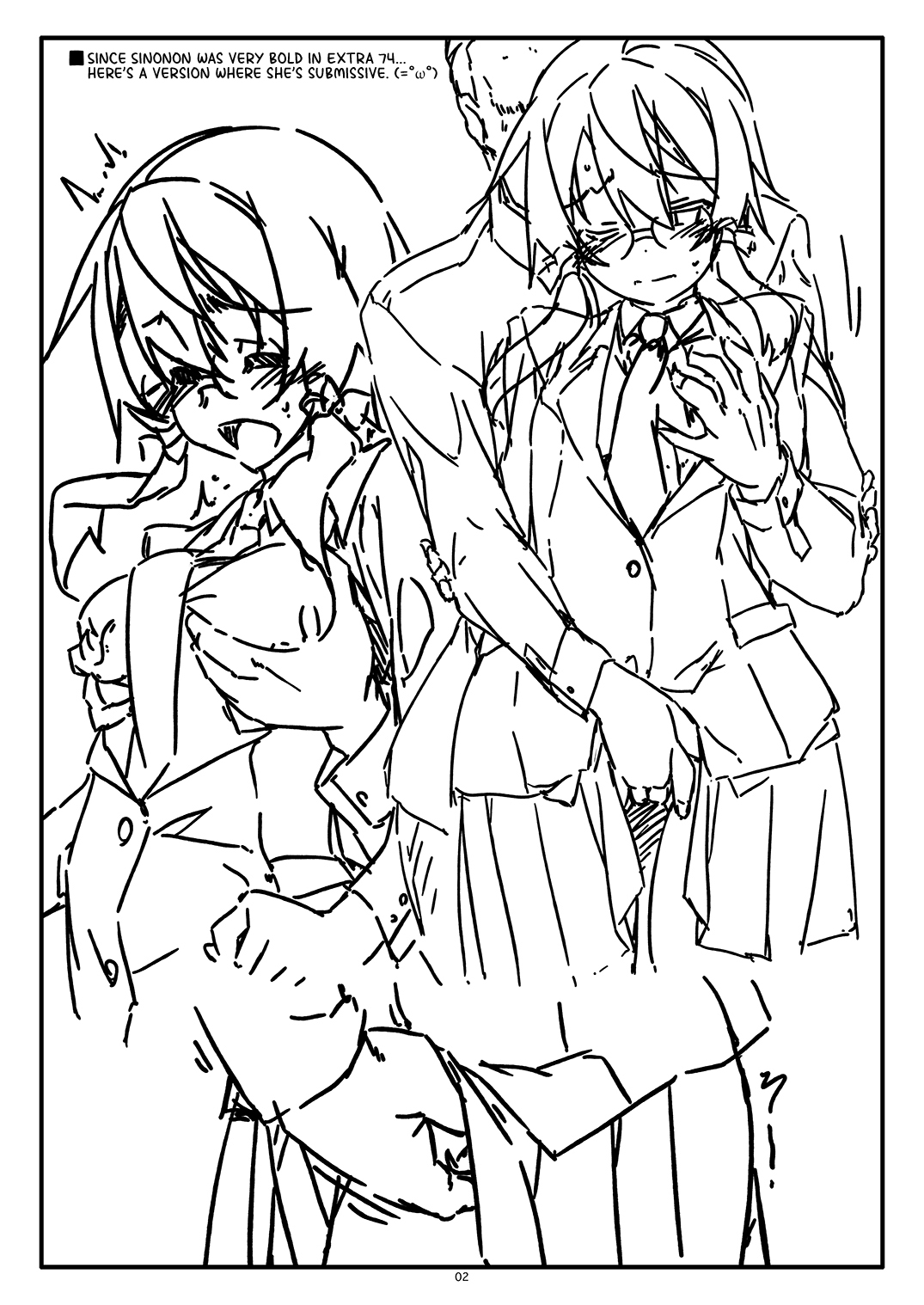 [Angyadow (Shikei)] Extra 77 (Sword Art Online) [English] {Hennojin} [Digital] image number 2