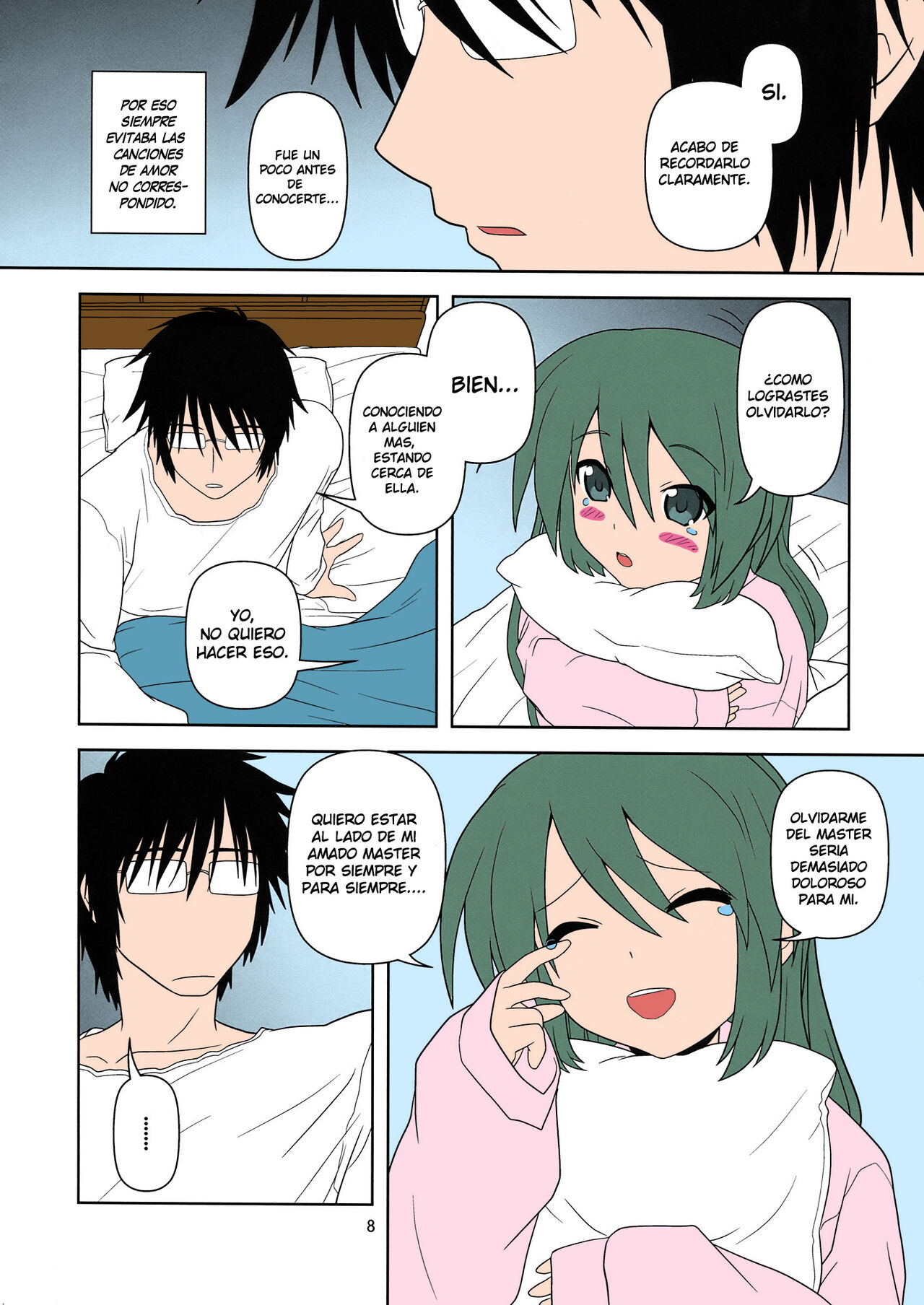 (COMIC1☆4) [Credit (Akikan)] Hatsu Mikku (VOCALOID) [Spanish] [Digital Lover Action Fansub] [Colorized] 图片编号 7