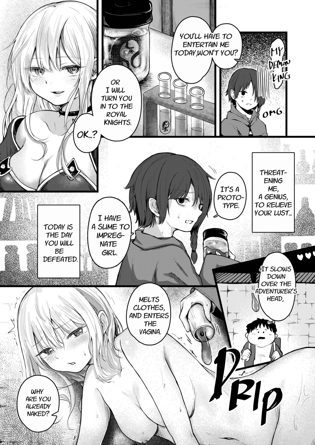 [Mokataki] Trap Dungeon ni Iribitaru Sukebe Onna ni Oshioki o [Japanese, English] 9eme image