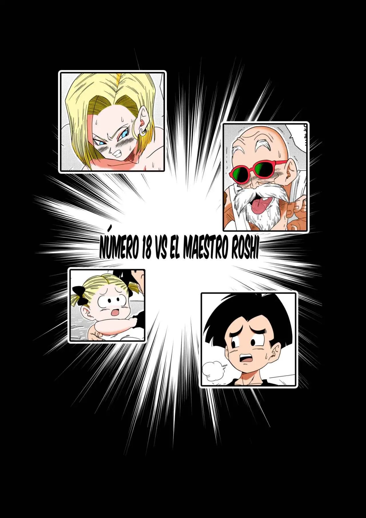 [Yamamoto] Android 18 vs Master Roshi (Dragon Ball Z) [English] [Decensored] imagen número 4