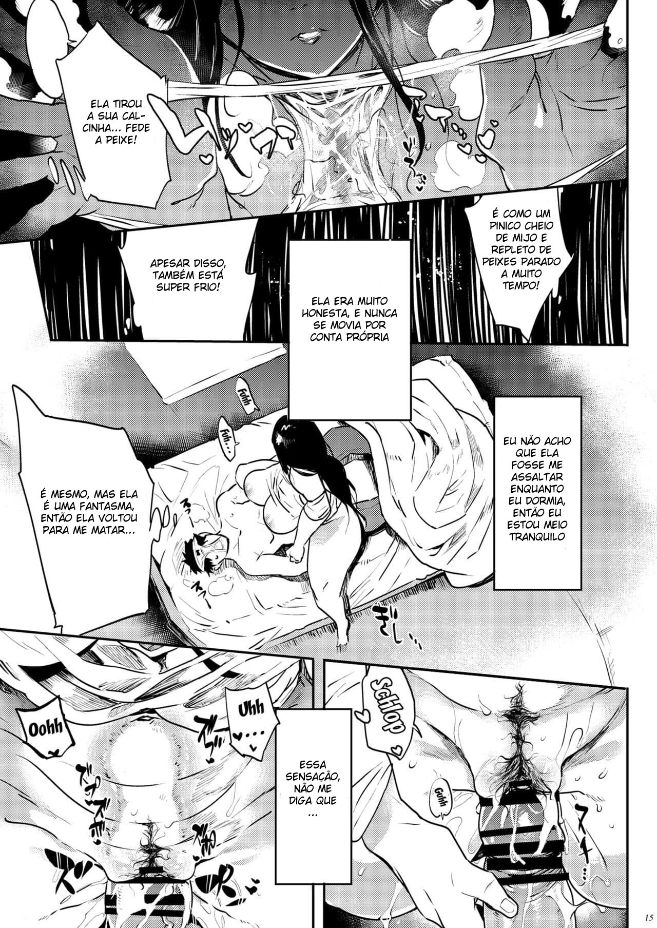 [Puppukupu (Kawaisaw)] Jibakurei demo Koi ga Shitai-!! | Mesmo Que eu Seja uma Fantasma, eu Quero me Apaixonar!! [Portuguese-BR] [Digital] 이미지 번호 14